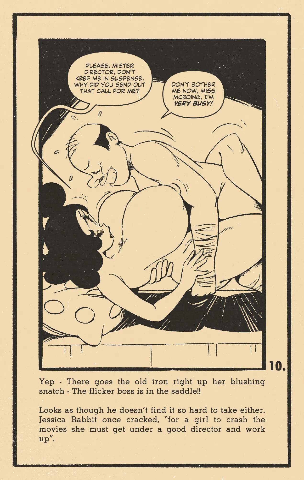 Sally McBoing in "Flesh" page 10 full