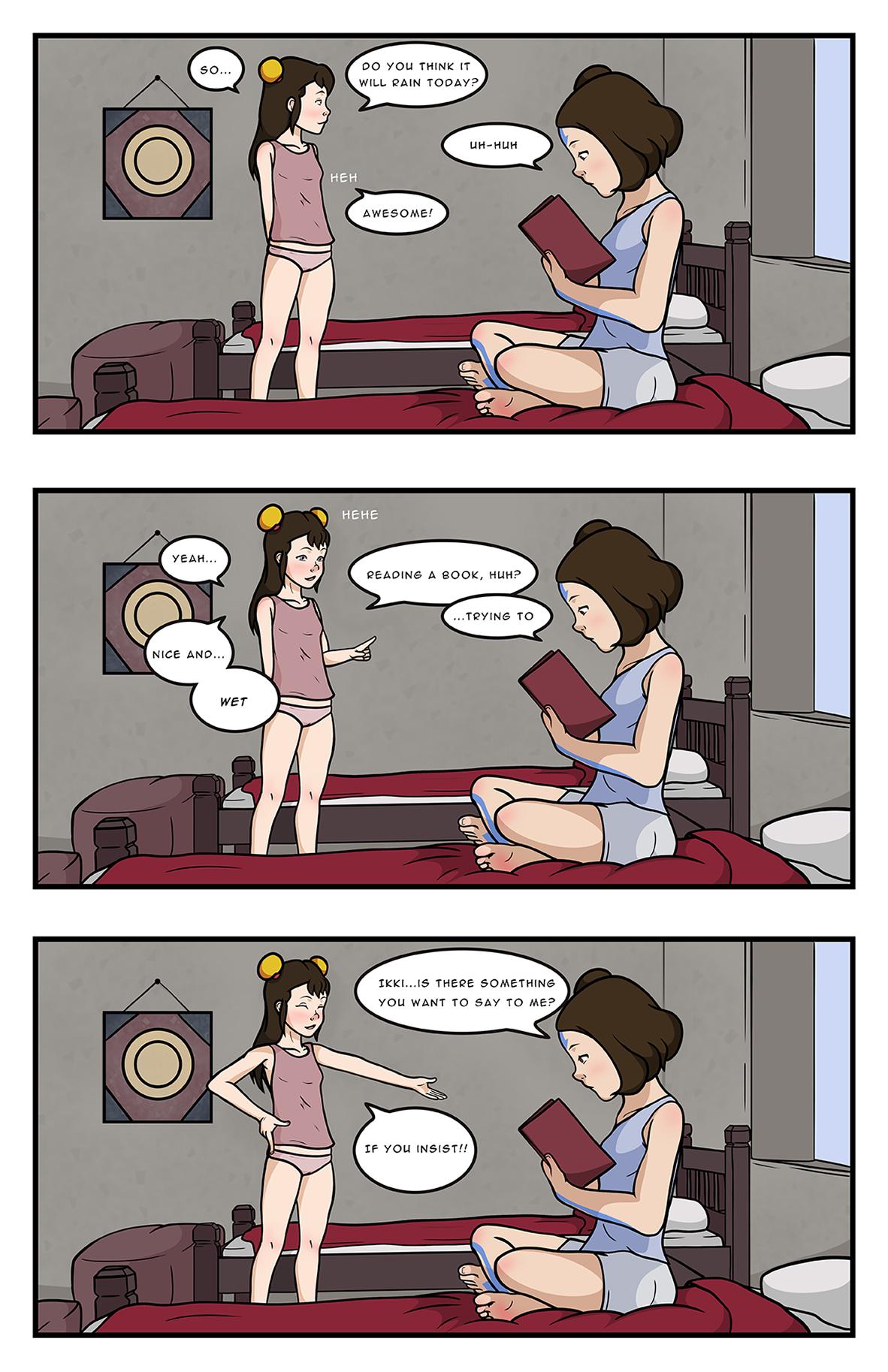 - Avatar The Legend of Korra - Jinora x Ikki Comic page 3 full