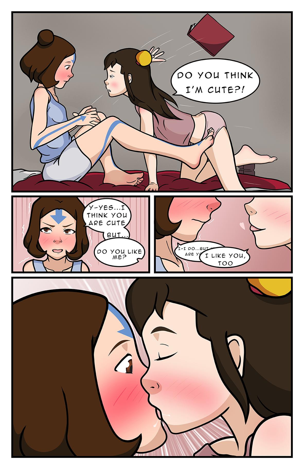 - Avatar The Legend of Korra - Jinora x Ikki Comic page 4 full