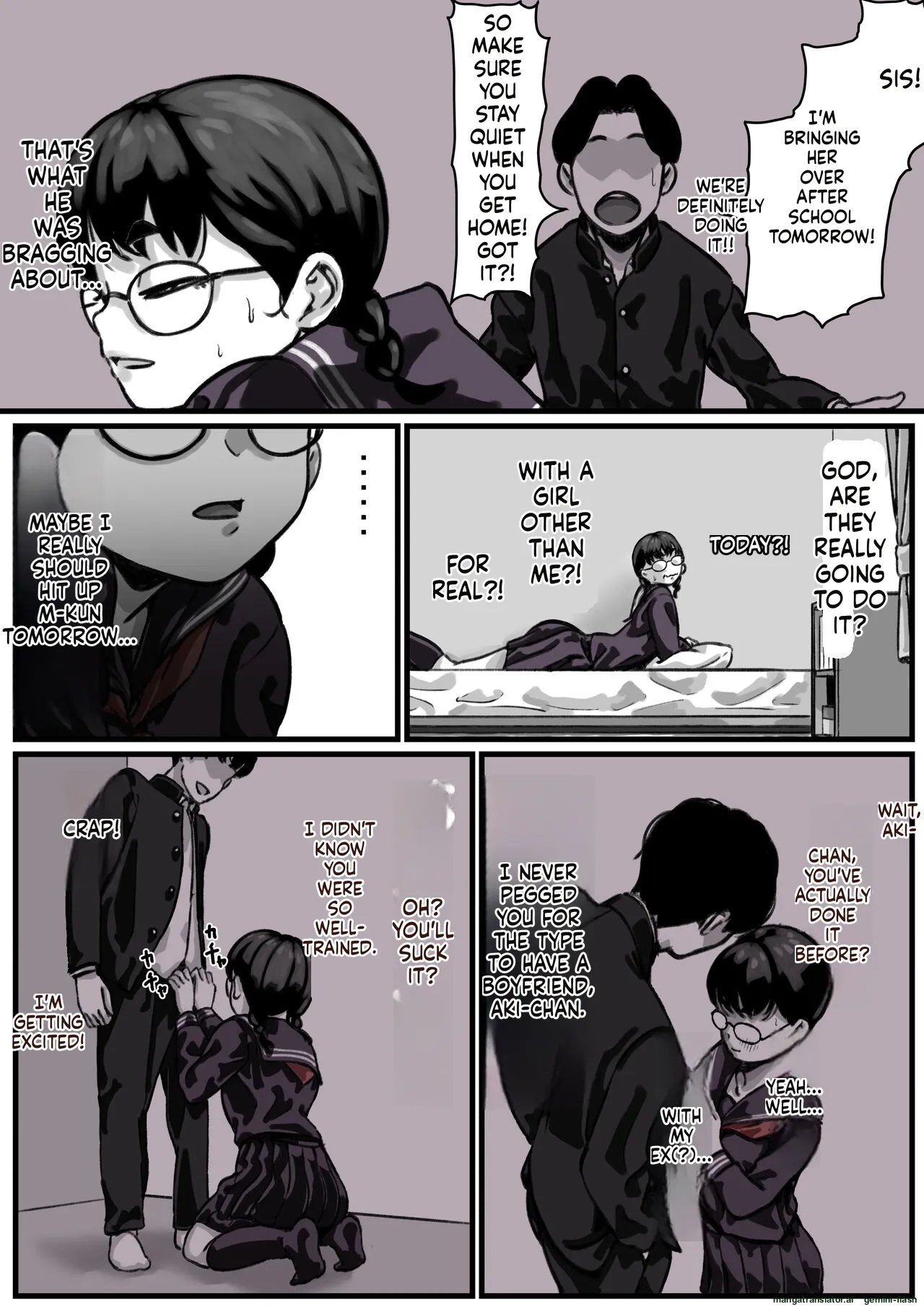 Kyoudai de Nichijou-teki ni Sex Shiteru Kouhen page 9 full