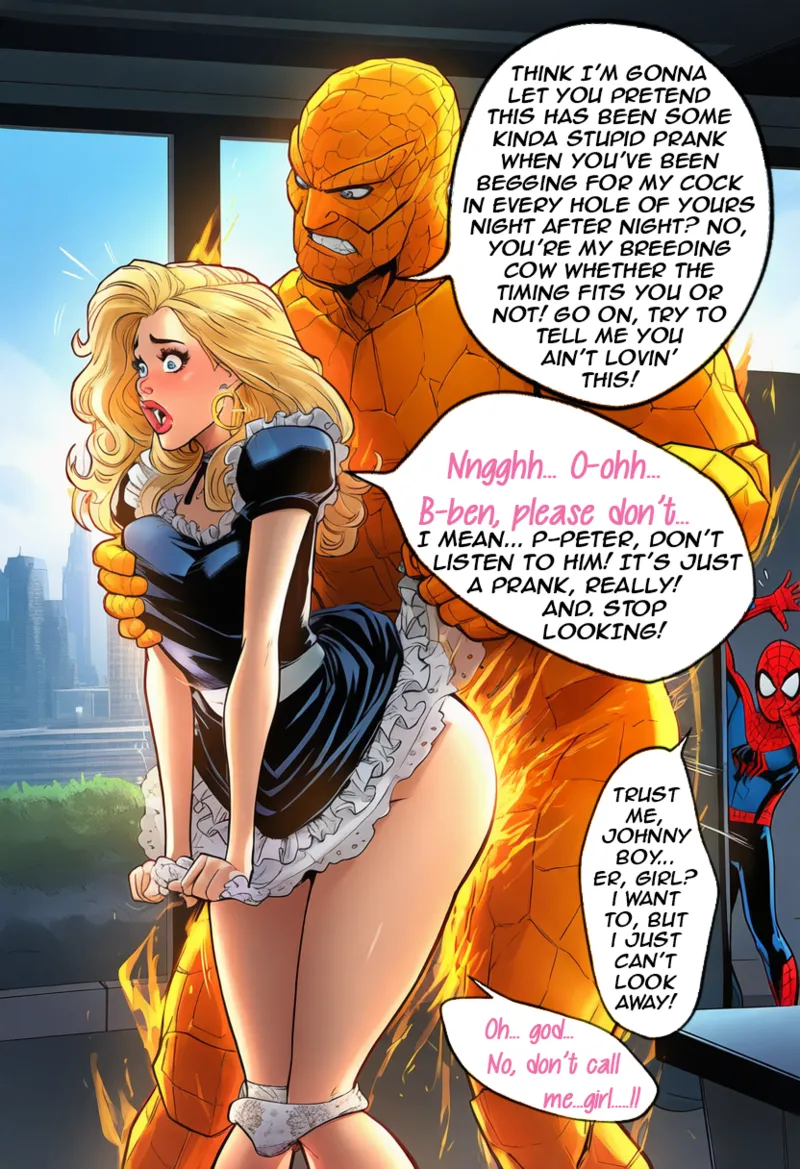 The Human Torch in... It's Just a Prank, Bro! Issue #1 page 8 full