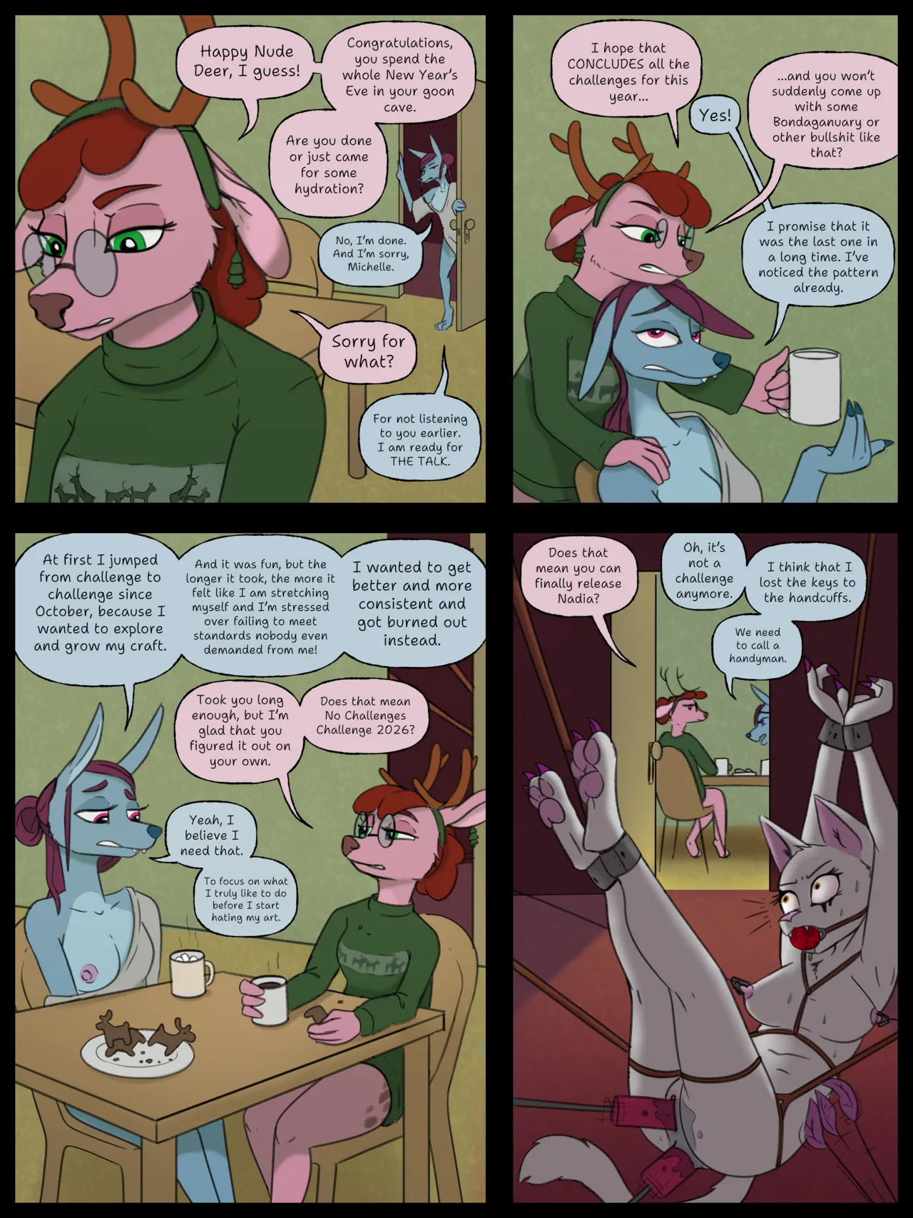 Beatrice's No Nut November 2025 + Happy Nude Deer 2026 page 5 full