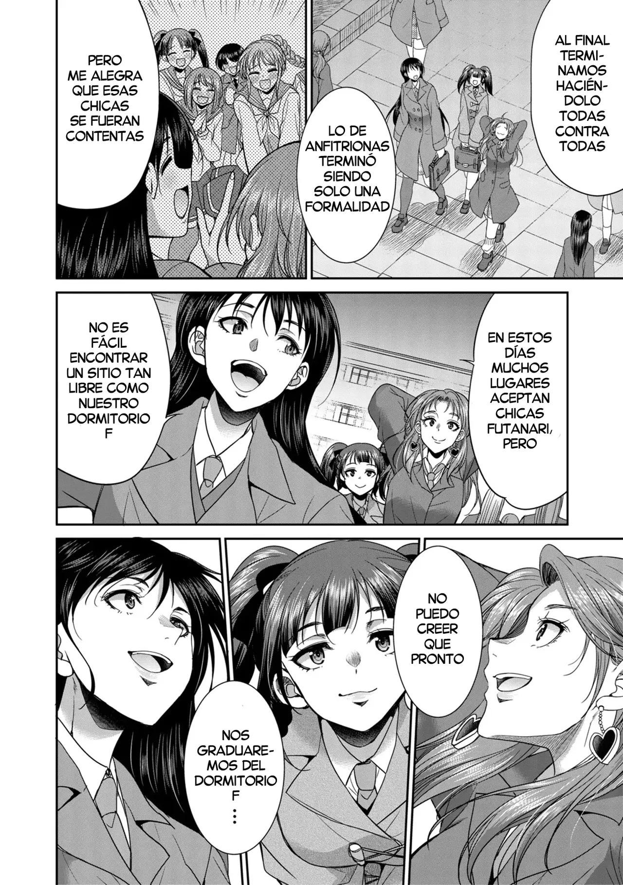 Futanari Joshi Kousei wa Ryoubo-san to...♥ | Colegialas Futanari...♥ a su Cuidadora de Dormitorio page 10 full
