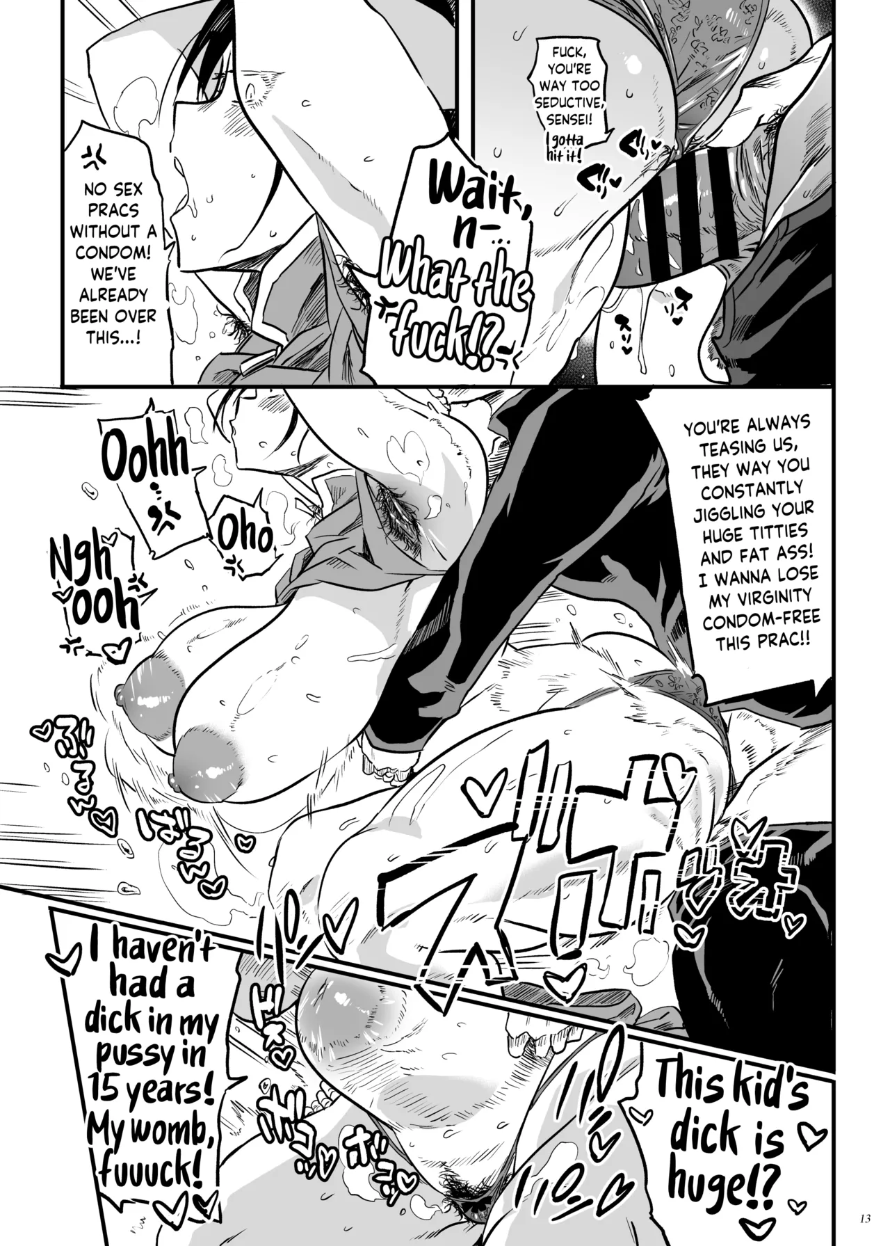 Sensei wa Kyou Kara Toile ni Narimasu | Sensei's on Toilet Duty page 12 full