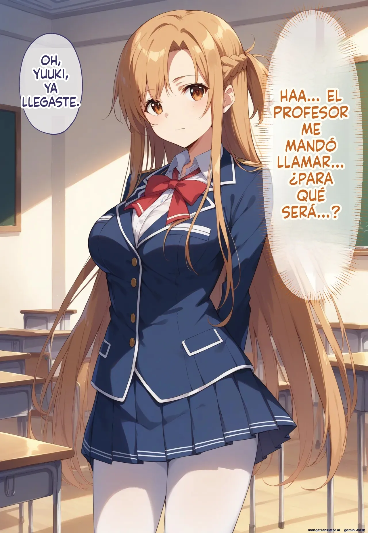 Kikan Mono Gakuen No Kyonyū Konbi Ga cuii Ojisan Ni Netora Re yun Masa Reru Hanashi  MTL page 4 full