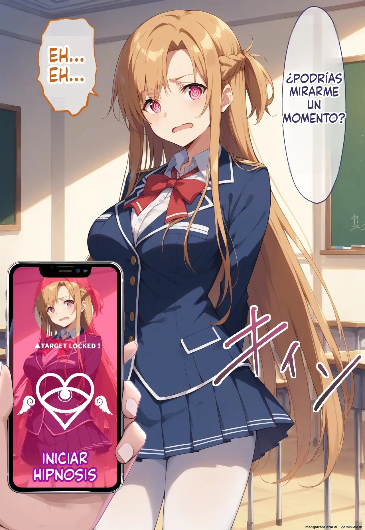 Kikan Mono Gakuen No Kyonyū Konbi Ga cuii Ojisan Ni Netora Re yun Masa Reru Hanashi  MTL page 7 full