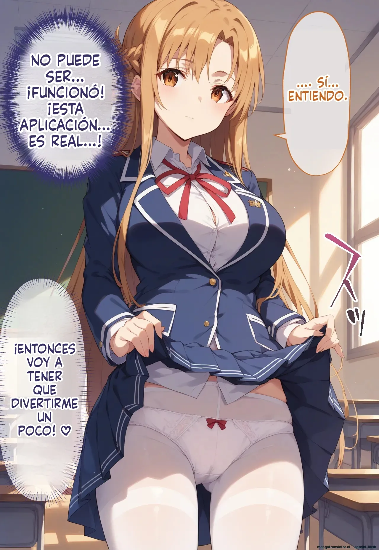 Kikan Mono Gakuen No Kyonyū Konbi Ga cuii Ojisan Ni Netora Re yun Masa Reru Hanashi  MTL page 9 full