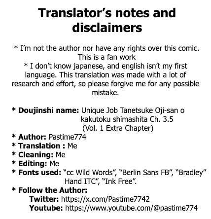 Unique Job "Tanetsuke Oji-san" o Kakutoku shimashita page 11 full