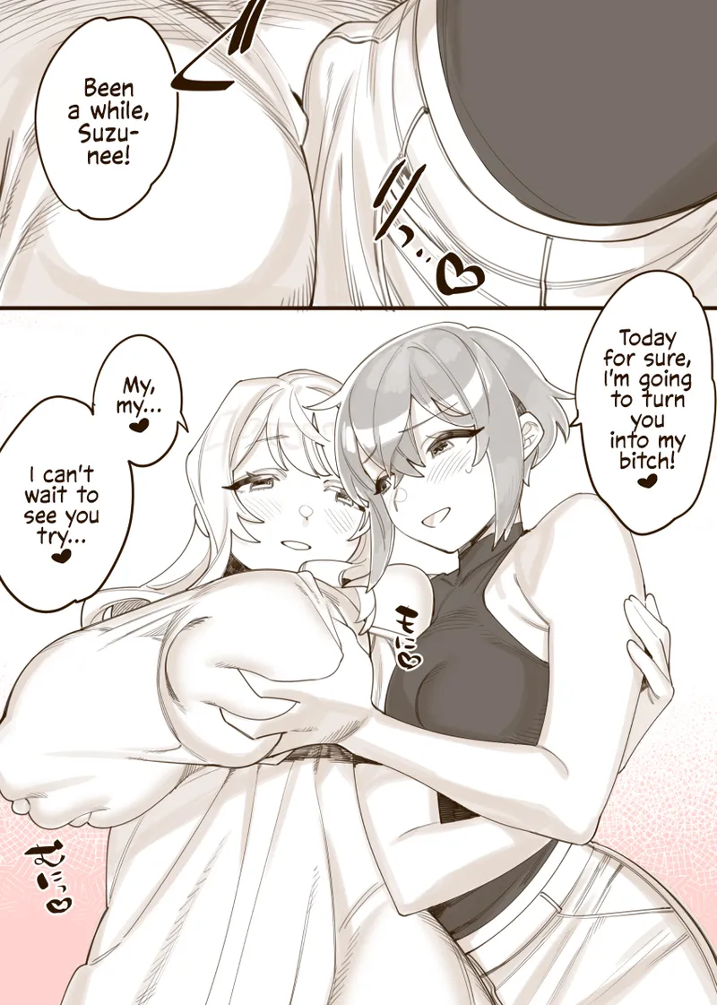 Boyish Shemale x Onee-san Shemale page 1 full