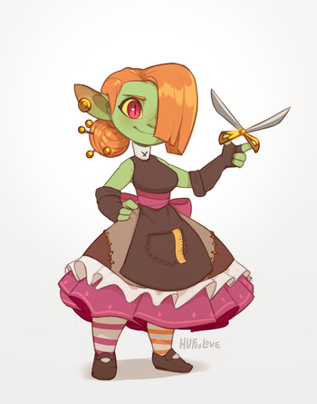 [HuffsLove] [MaoLufifer] Dress up time! (Spanish) cover
