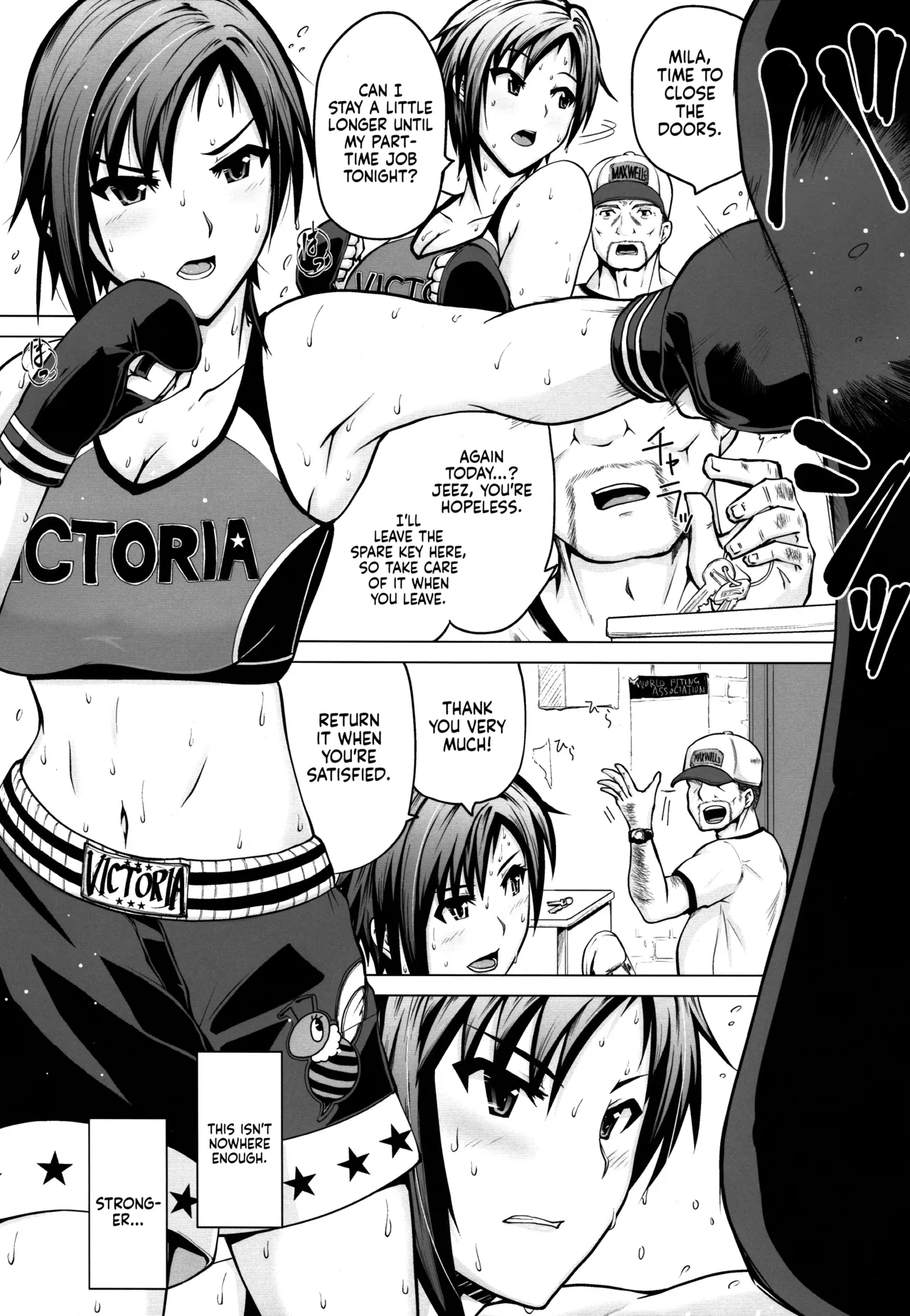 The Story of an MMA Fighter Who Looks Good in Sweat Having Lovey-Dovey Sex with a Shota Boy | Ase no Niau Sougoukakutouka ga Shotakko to Love Love H Suru Hanashi page 5 full