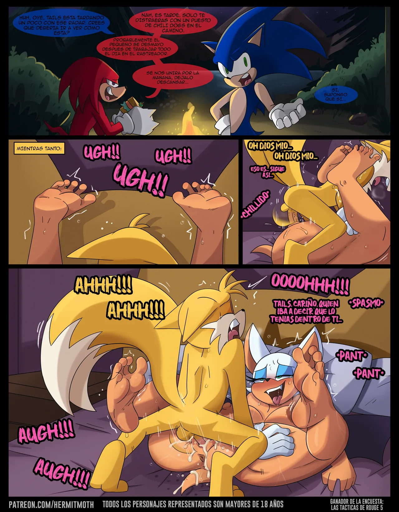 Las tácticas de Rouge page 5 full