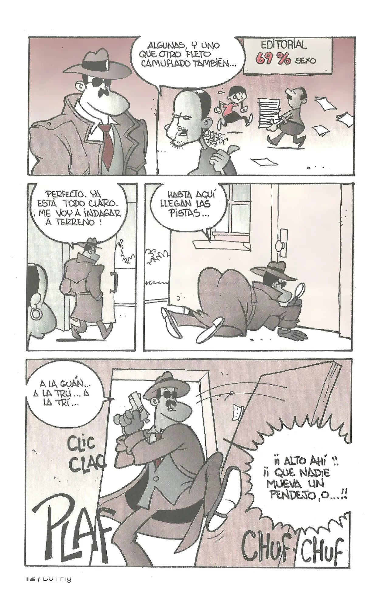 DON PIG COMIX  - 25 suplemento de la Revista 100% page 12 full