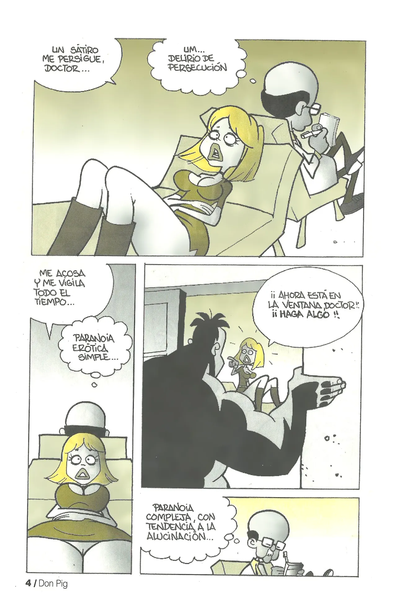 DON PIG COMIX  - 25 suplemento de la Revista 100% page 4 full