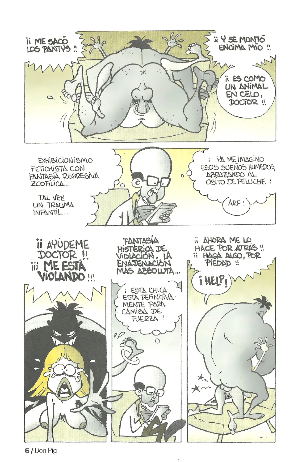 DON PIG COMIX  - 25 suplemento de la Revista 100% page 6 full