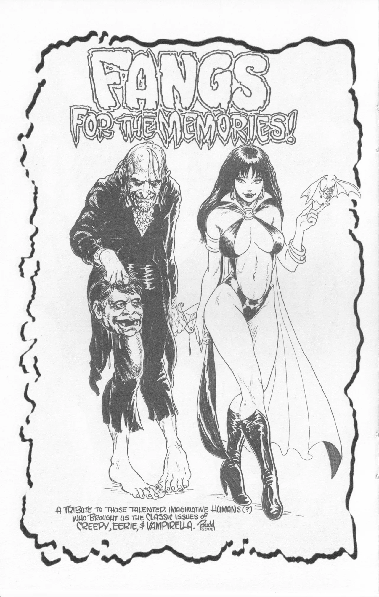 Cavewoman & Fiends - A Sketchbook By Budd Root page 12 full