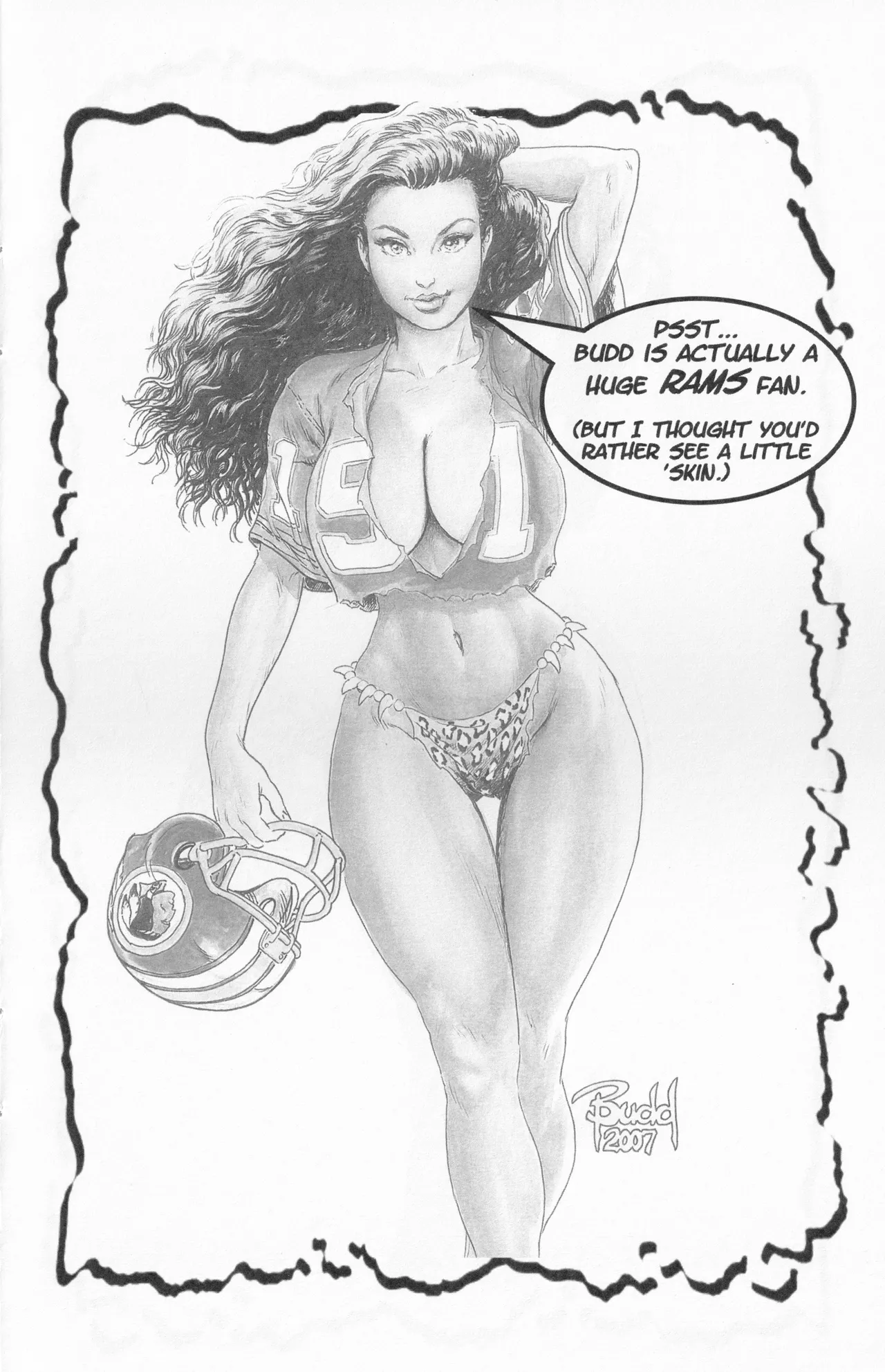 Cavewoman & Fiends - A Sketchbook By Budd Root page 7 full