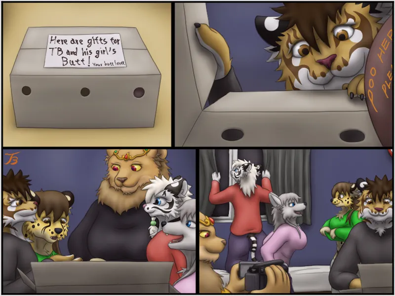 A Special Package for Tiger Boy and his Girls page 1 full