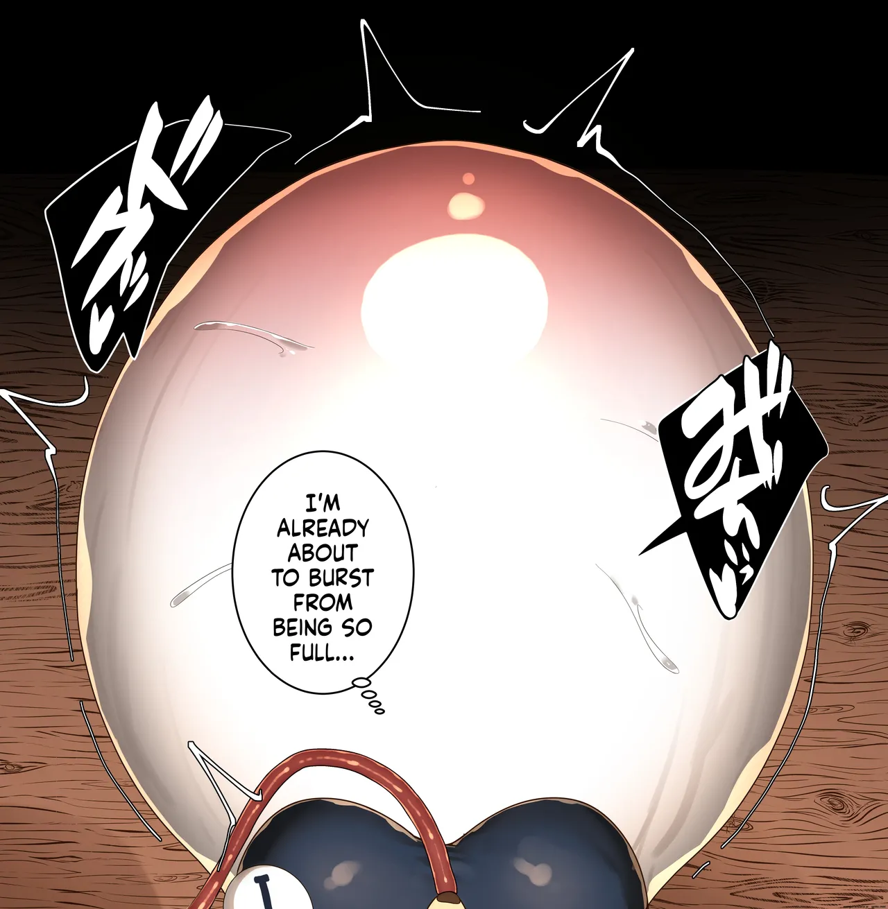 At the Bloated Belly Auction, the female beast girl gets inflated until she fills the entire venue 🦊 page 11 full
