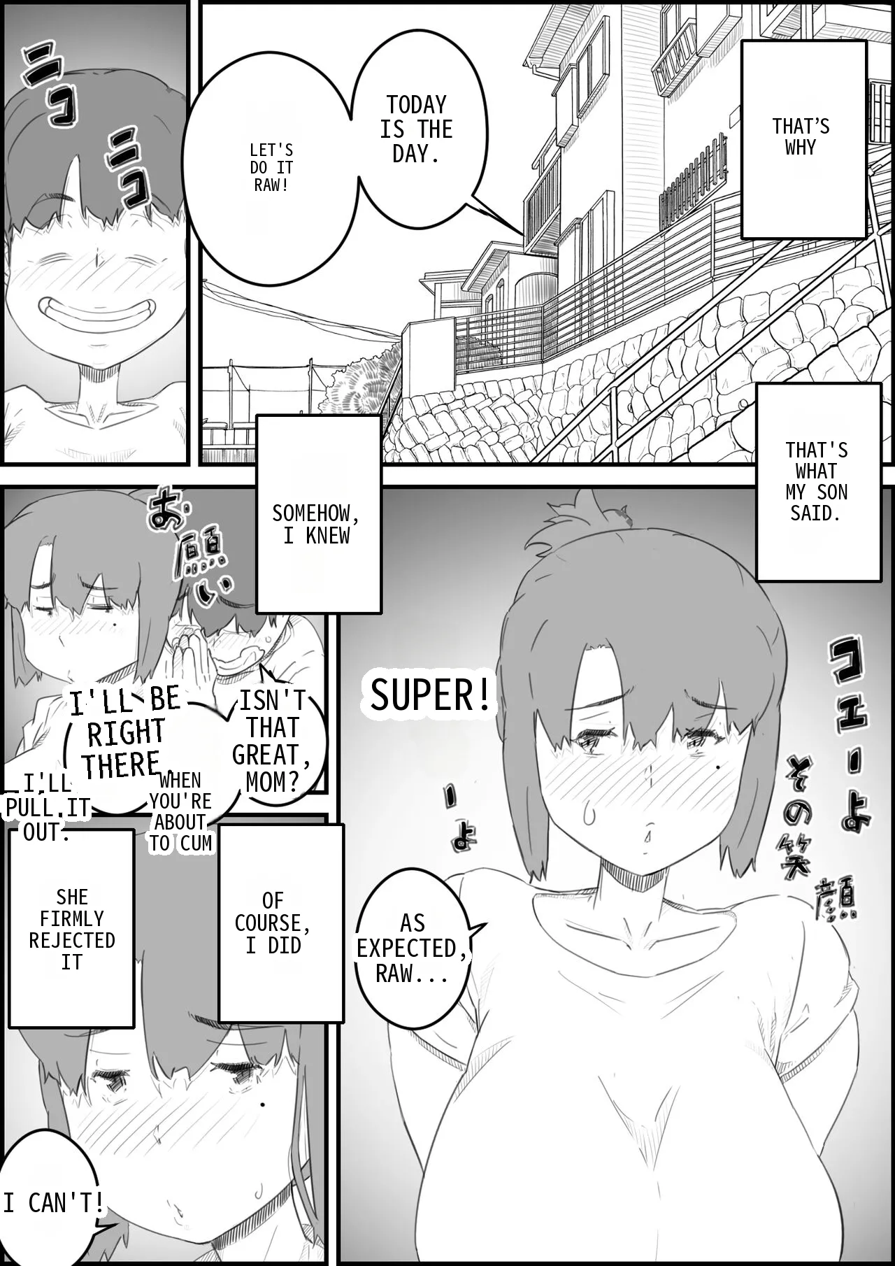 Musuko wa, Watashi to Nama deshitai!? -Musuko to Watashi no Tokubetsu na Kankei- | My Son Was with Me. My Son and I Have a Special Relationship. page 11 full