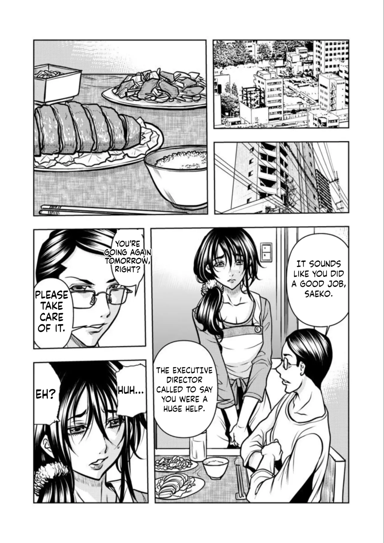 Contract wife - The days of being embraced by her husband's boss began for her husband - 2 page 2 full