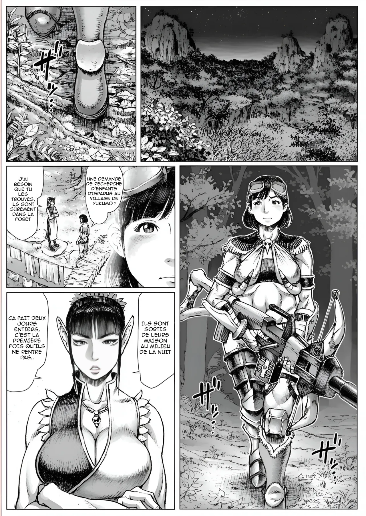 MonHan! ~Kuishinbou Hunter no OO page 12 full
