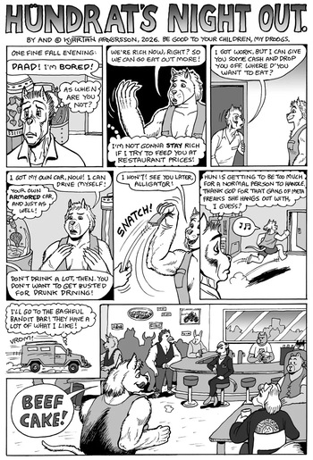 [Karno (Kjartan Arnorsson)] Hündrat's Night Out cover