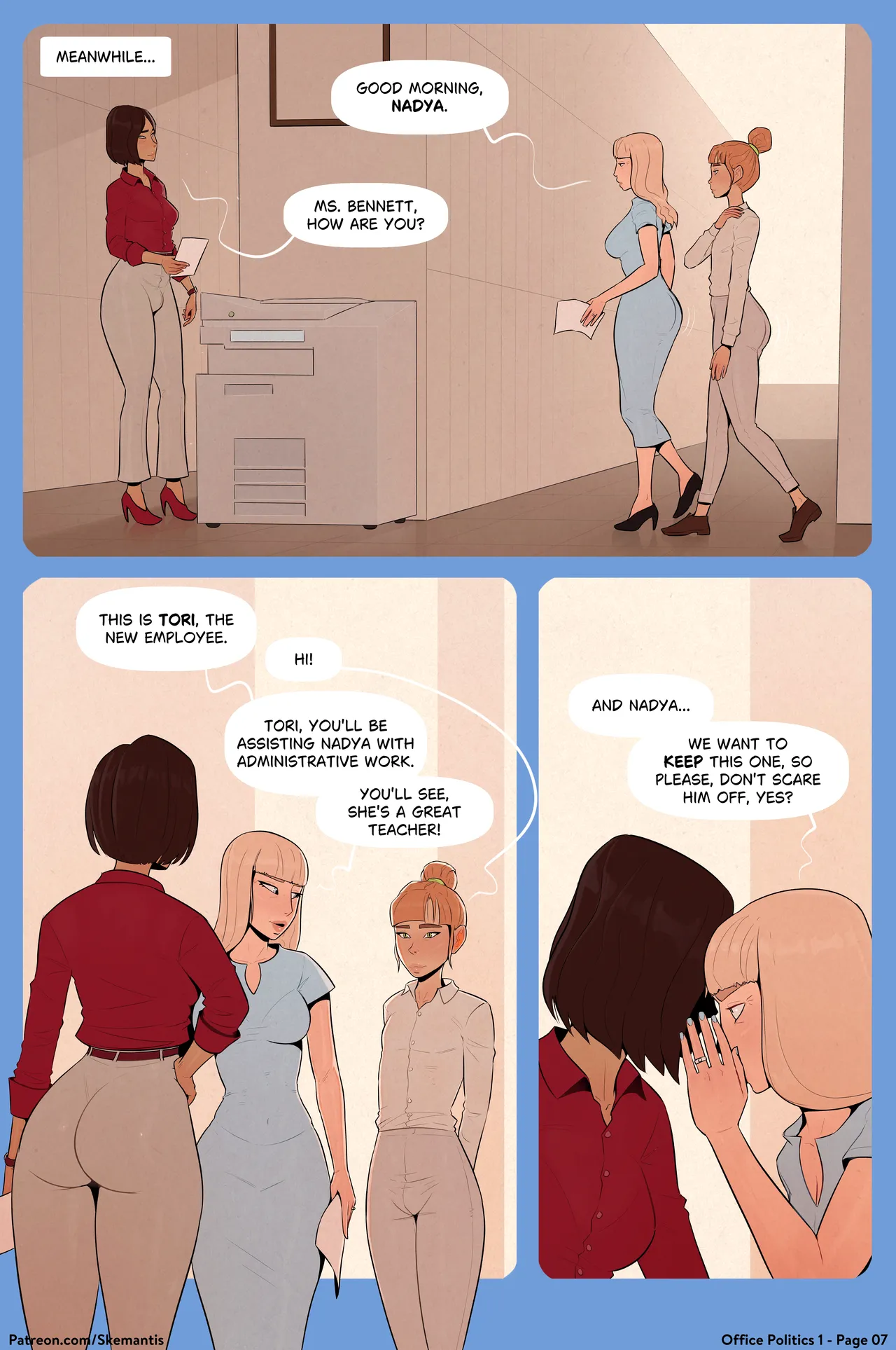 Skemantis - Office Politics 1 page 7 full
