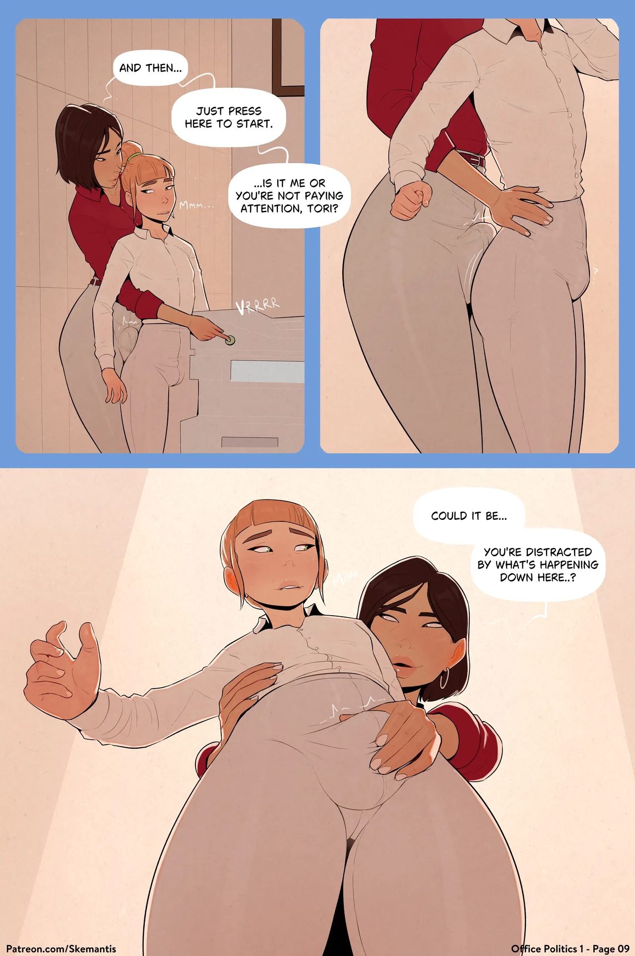 Skemantis - Office Politics 1 page 9 full