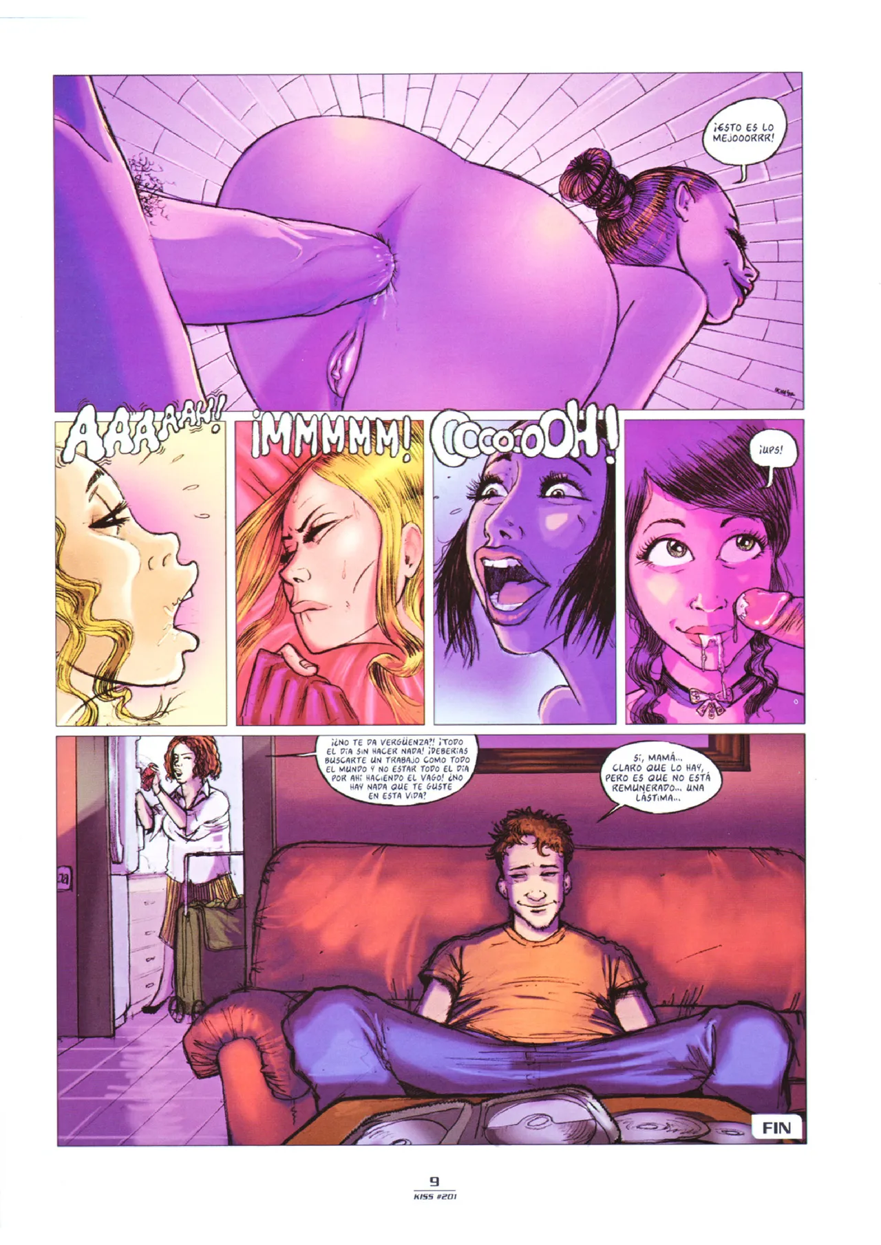 Kiss Comix #201 page 9 full