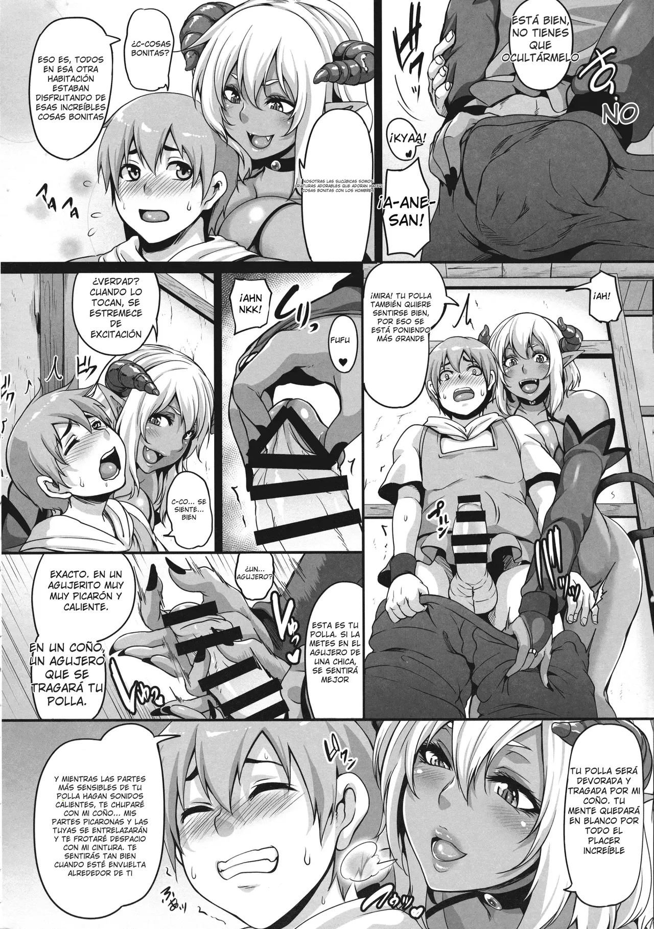 Inma Kyuusei 2 ~Shotagui Succubus Onee-san~｜Demonesa Chupasemen 2 ~La Onee-san Súcubo Devoradorashotas~ page 7 full