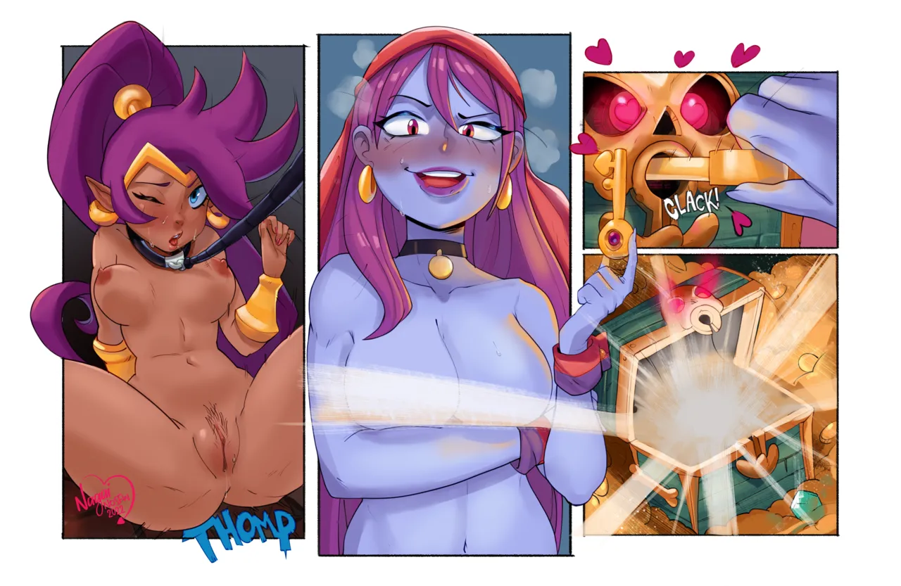 Shantae X Risky ✨☠️ page 9 full