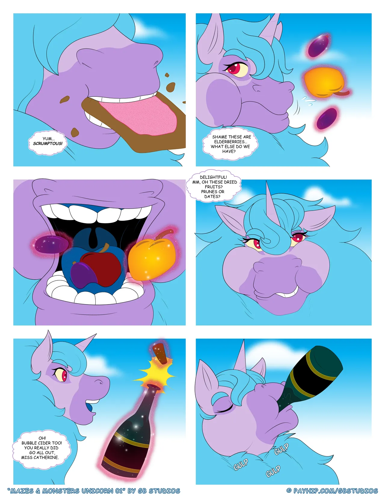 Mazes & Monsters Unicorn #1 page 10 full