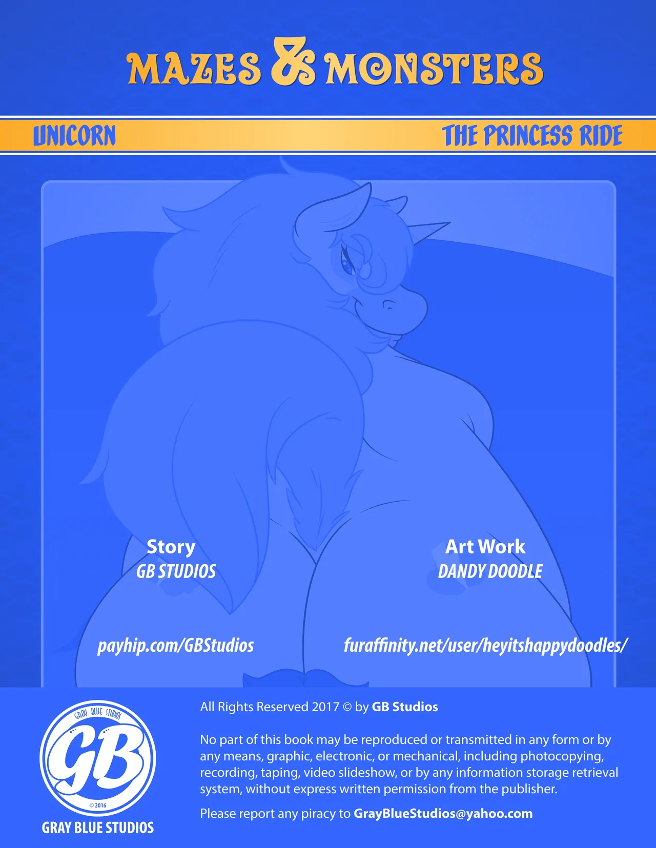 Mazes & Monsters Unicorn #1 page 2 full