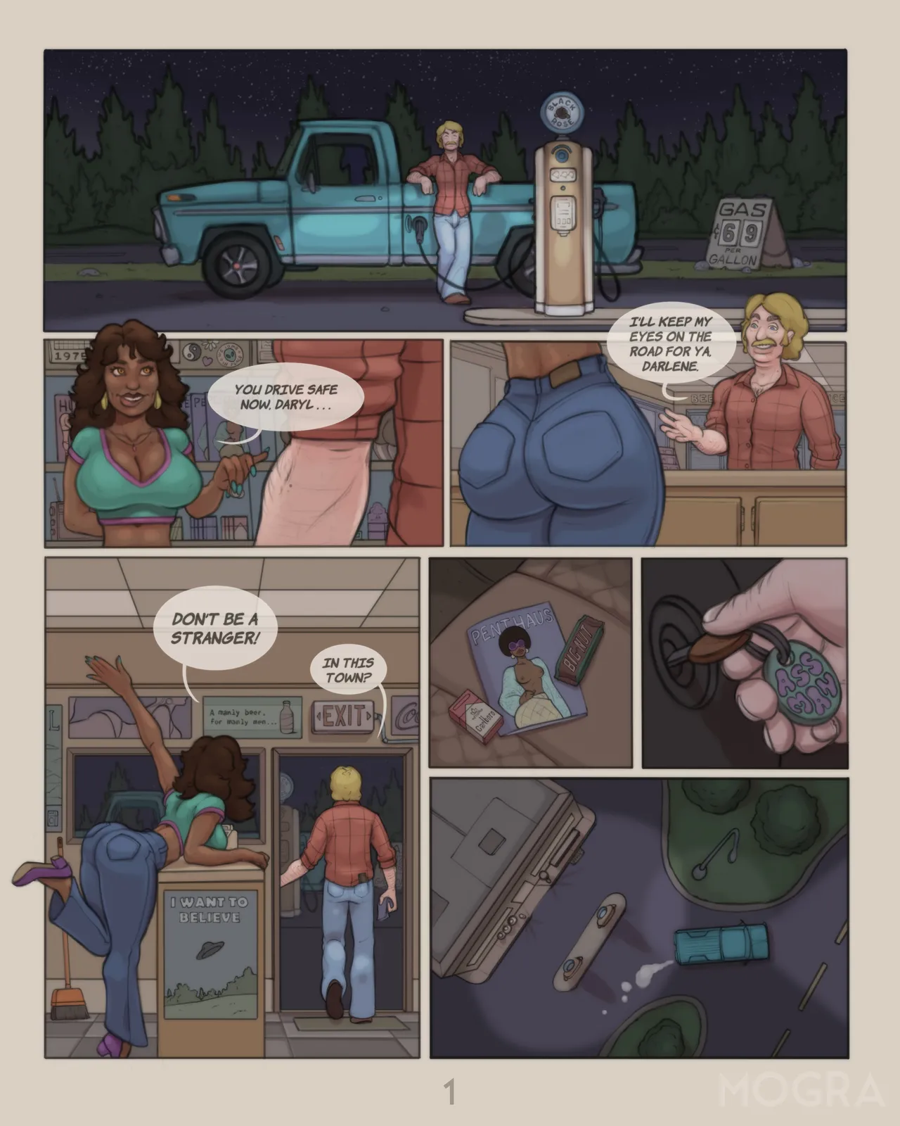 Abducted page 1 full