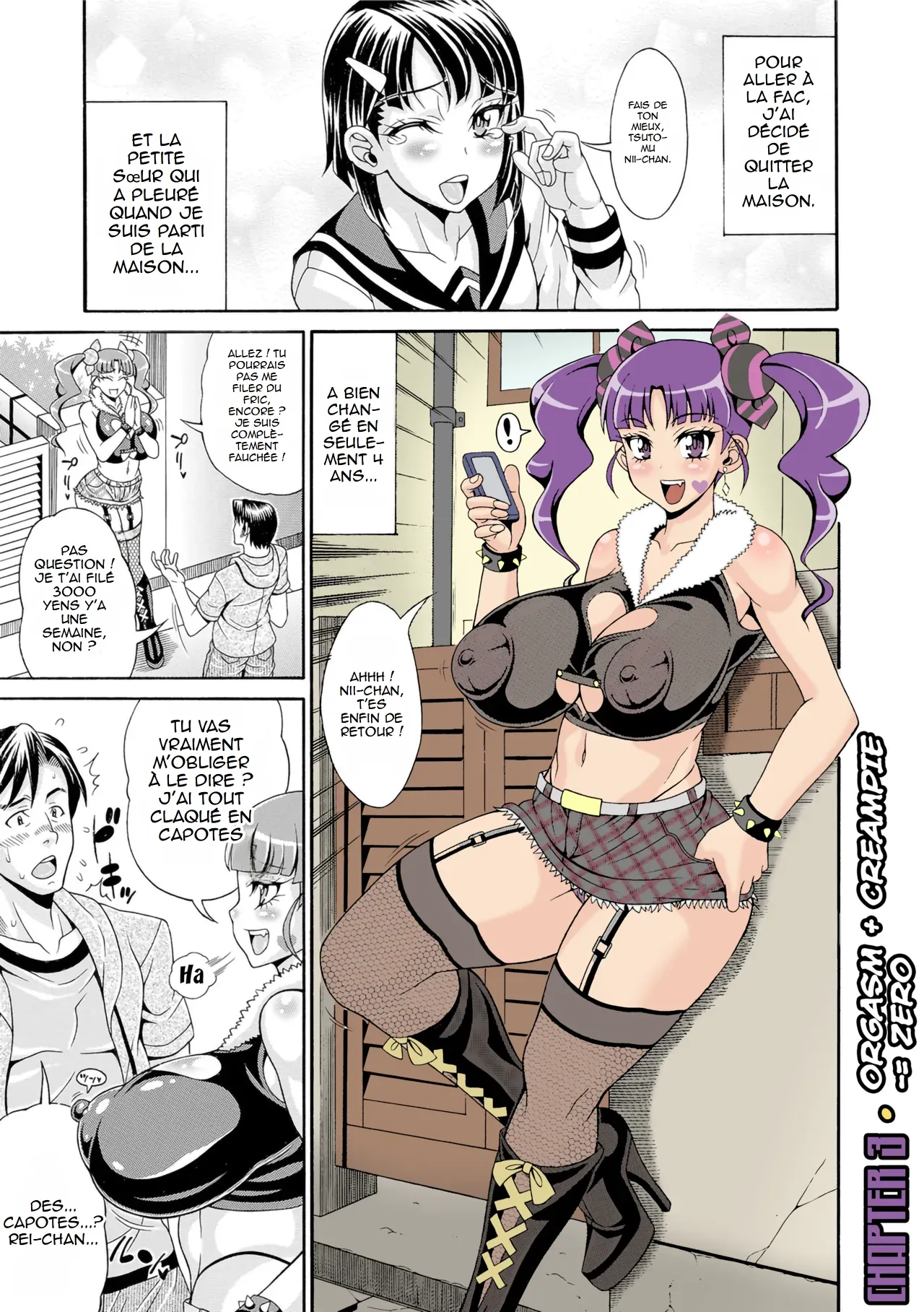 Zecchou Plus Nakadashi Minus Equal Zero page 1 full