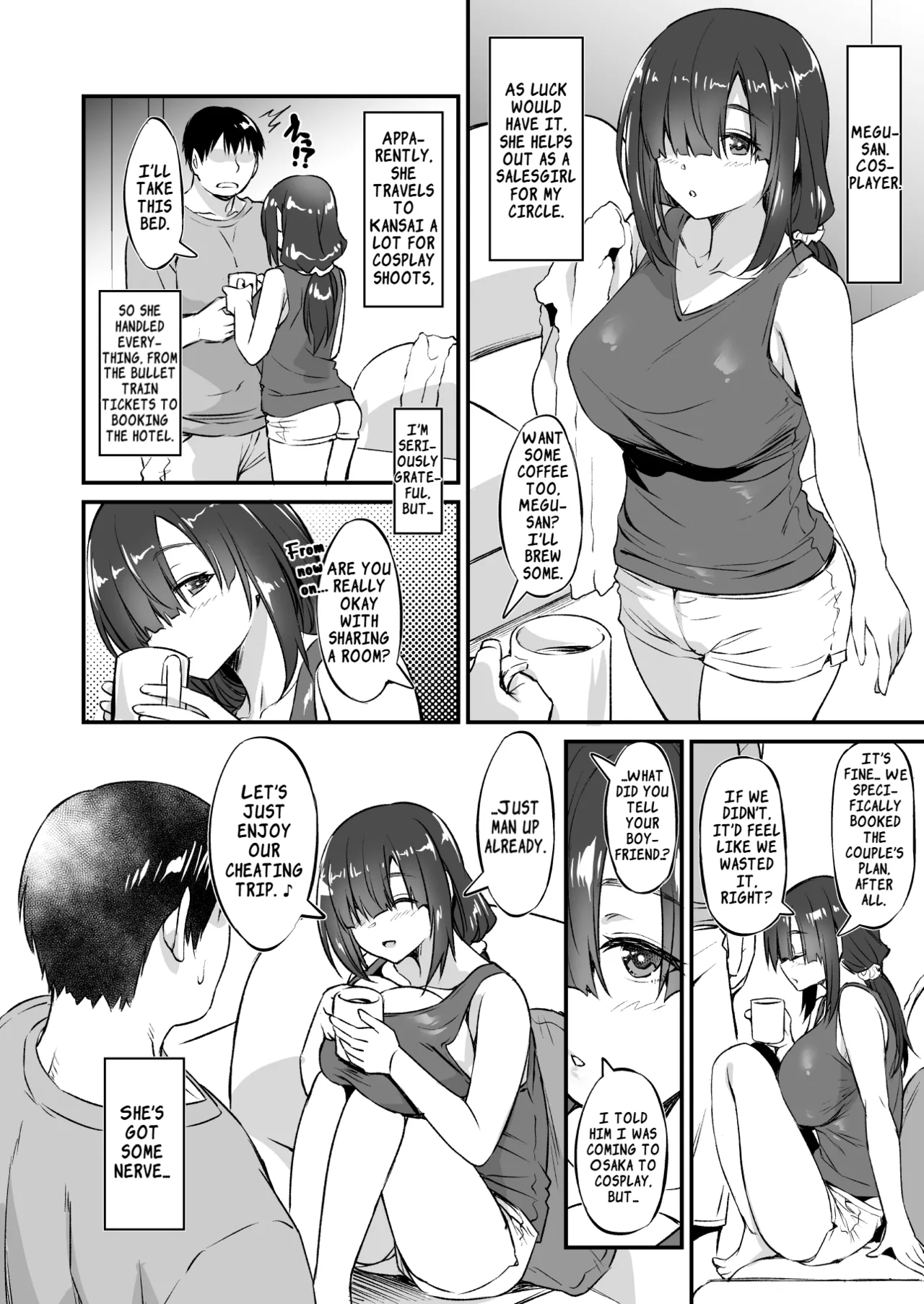Sukebe Jimiko no Cosplayer to Off-Pako Shiteru Hanashi 2 | A Story About Having an Offline Fling With a Plain-Looking Yet Very Naughty Cosplayer 2 page 5 full