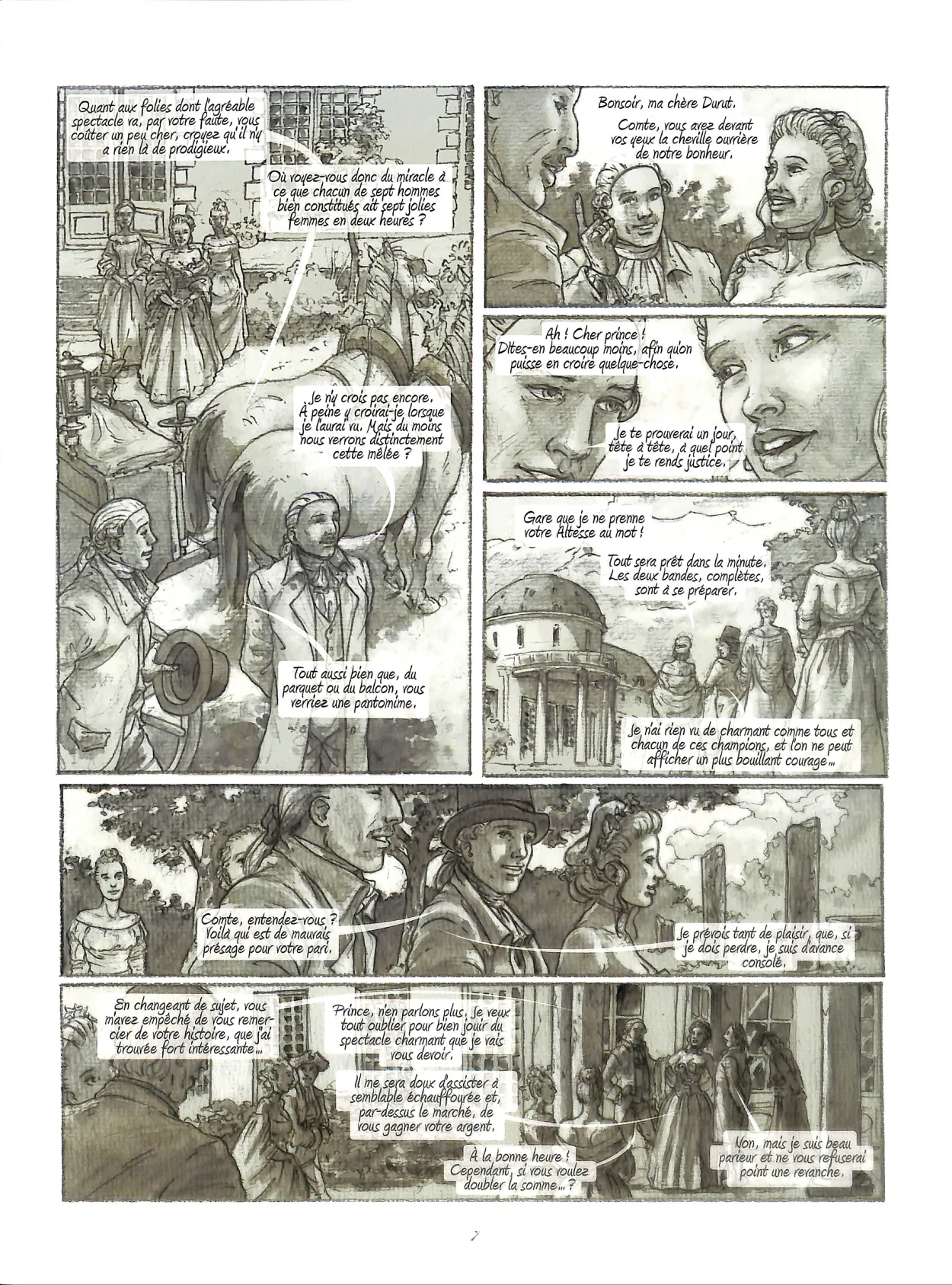 Les Aphrodites: T03 - Eulalie Dans Le Manège page 8 full
