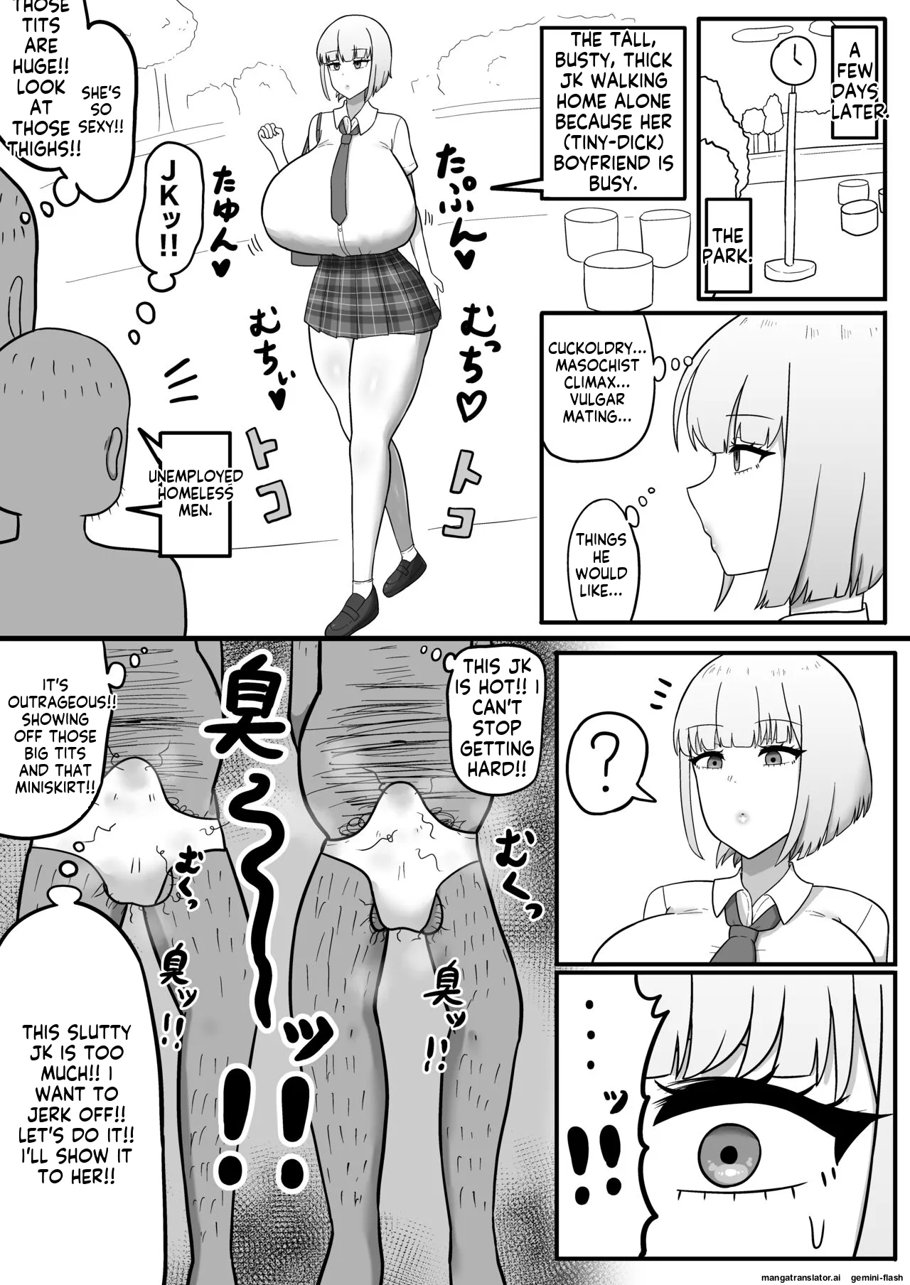 Ikemen Joshi no Volley-bu Kanojo ga Homeless ni Netorareru Hanashi page 9 full
