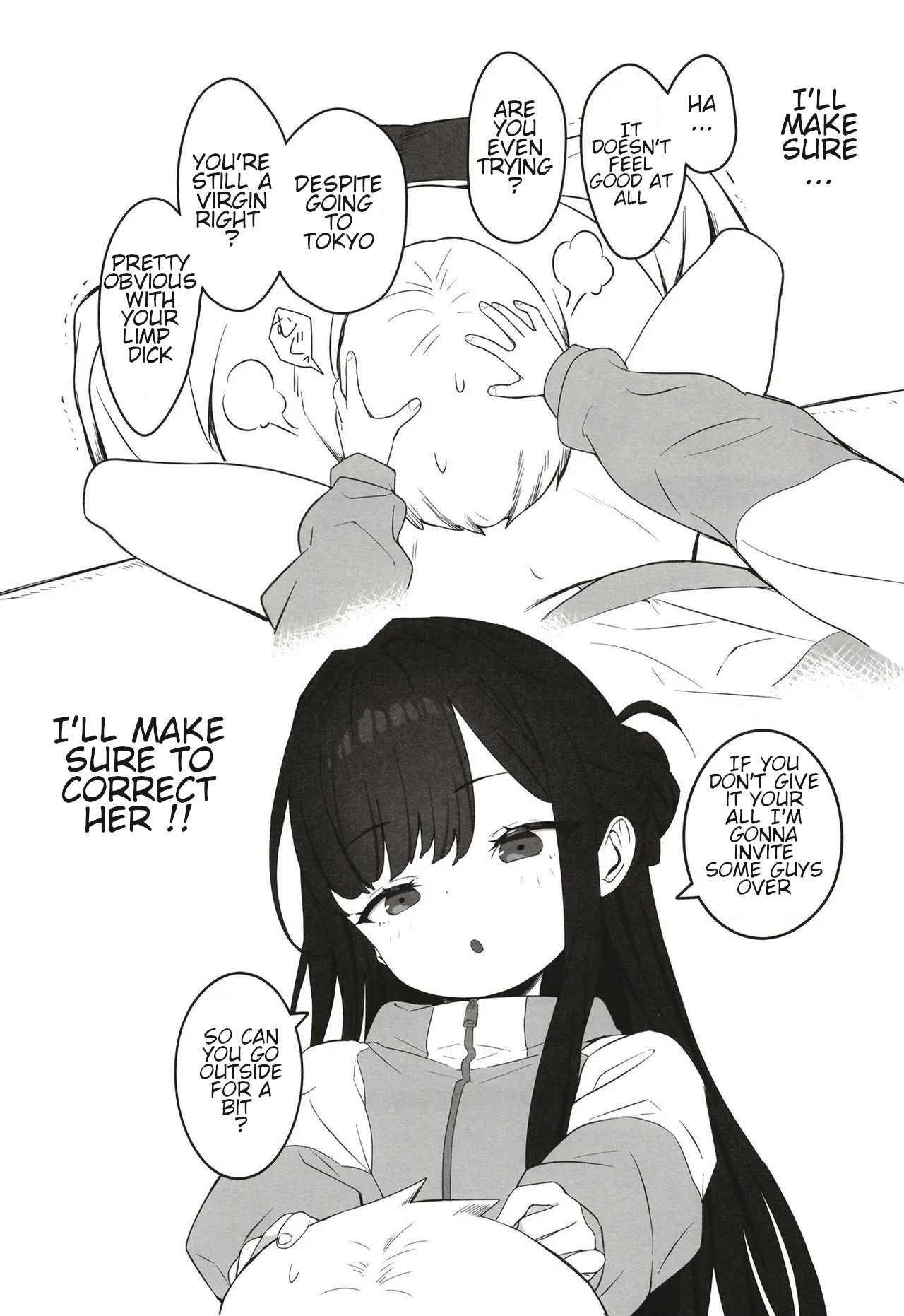 Muhyoujou Mesugaki Imouto no Seishori Gakari ni Ninmei sareta Ore ga Chinpo de Wakaraseru Hanashi | A story about how I got appointed as the sexual officer in charge of my emotionless little sister and how I corrected her with my dick page 11 full