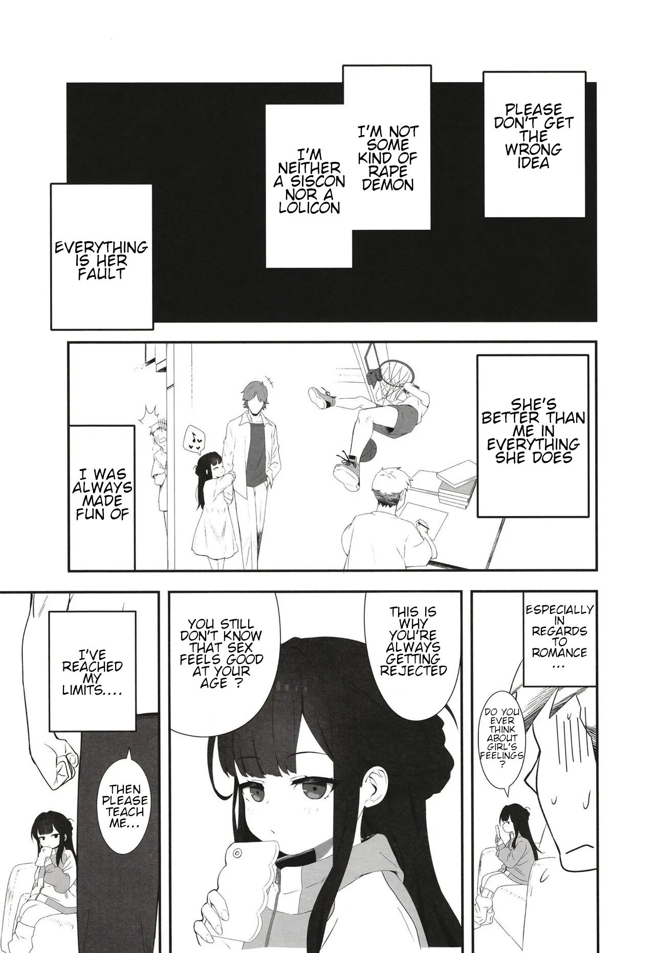 Muhyoujou Mesugaki Imouto no Seishori Gakari ni Ninmei sareta Ore ga Chinpo de Wakaraseru Hanashi | A story about how I got appointed as the sexual officer in charge of my emotionless little sister and how I corrected her with my dick page 8 full