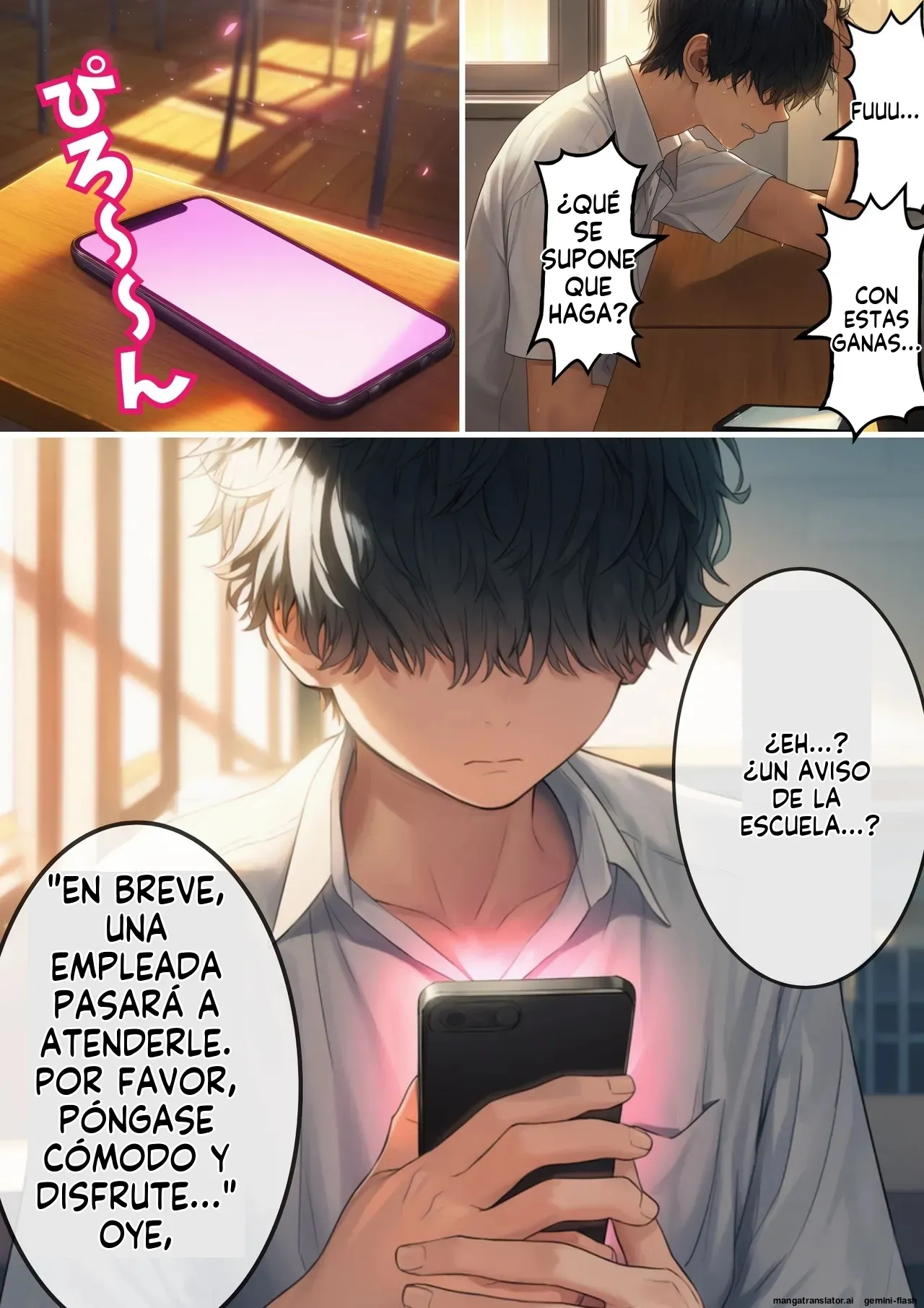 Tora buru gakuen deriheru - わんたんめん  MTL page 4 full