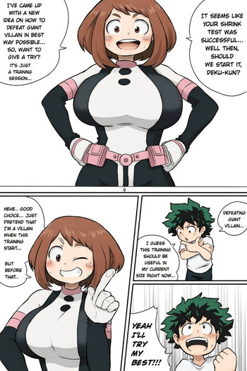 [GTS Tamago] Ochako Uraraka vs Izuku Midoriya (COLOR) cover