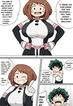 Ochako Uraraka vs Izuku Midoriya