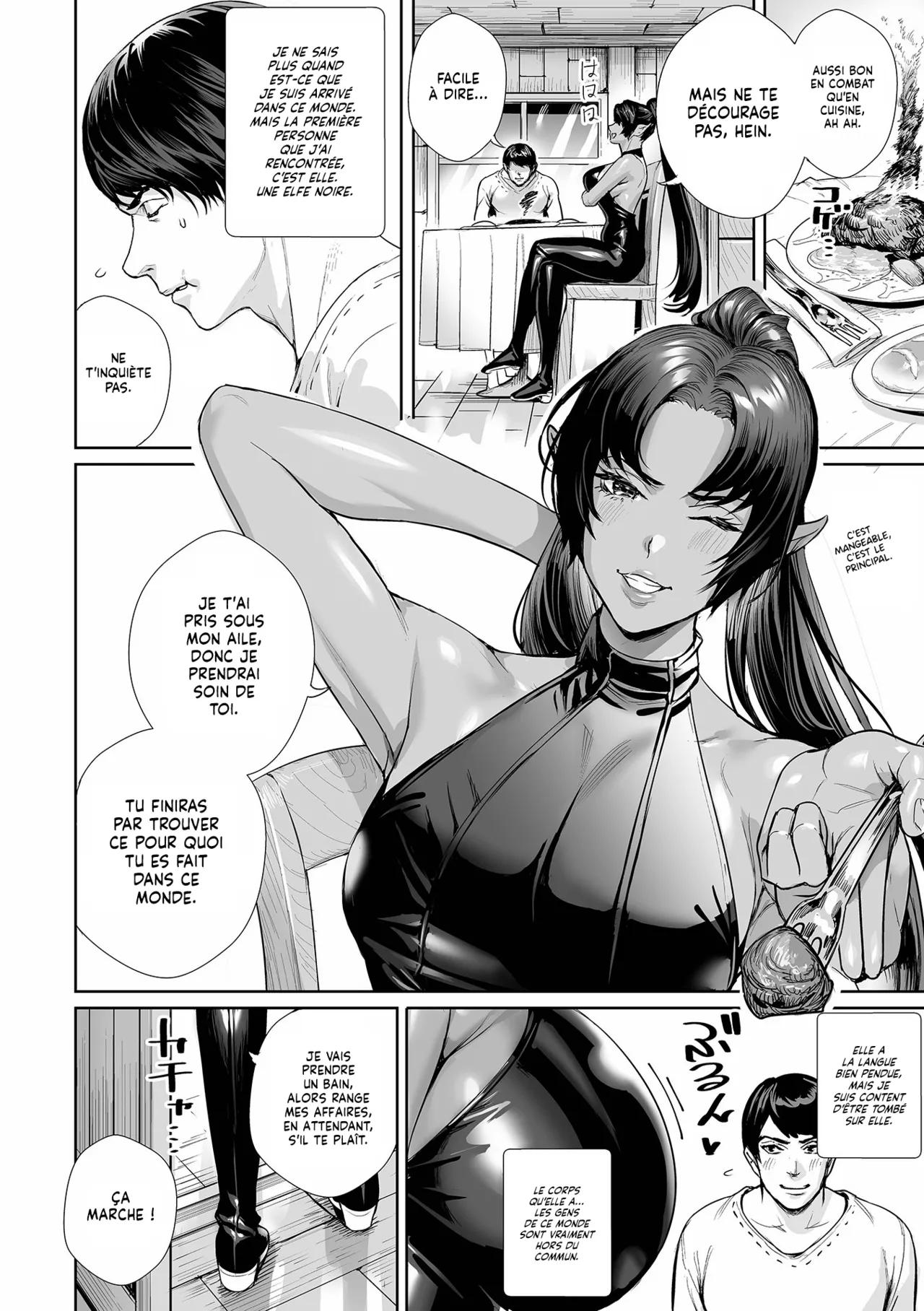 Dark Elf no Onee-san ni Hirowarete | Recueilli par une Elfe Noire page 2 full