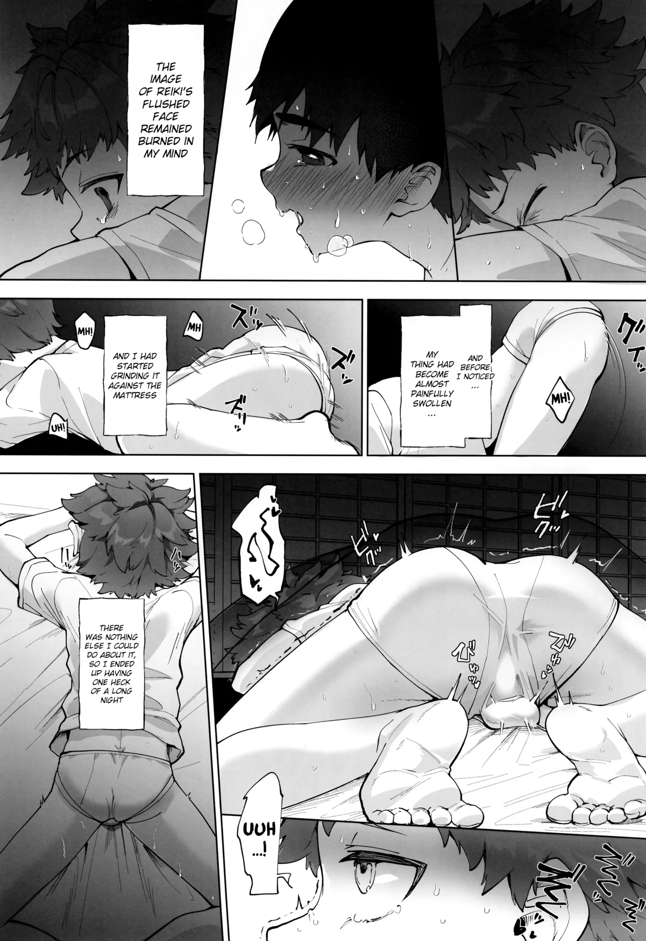 Reiki-kun no Himitsu ~Tomodachi ga Yonayona Yuurei to XXX Shiteta Ken~ | Reiki-kun's Secret ~How My Friend Kept Having XXX with Ghosts Night After Night~ page 12 full