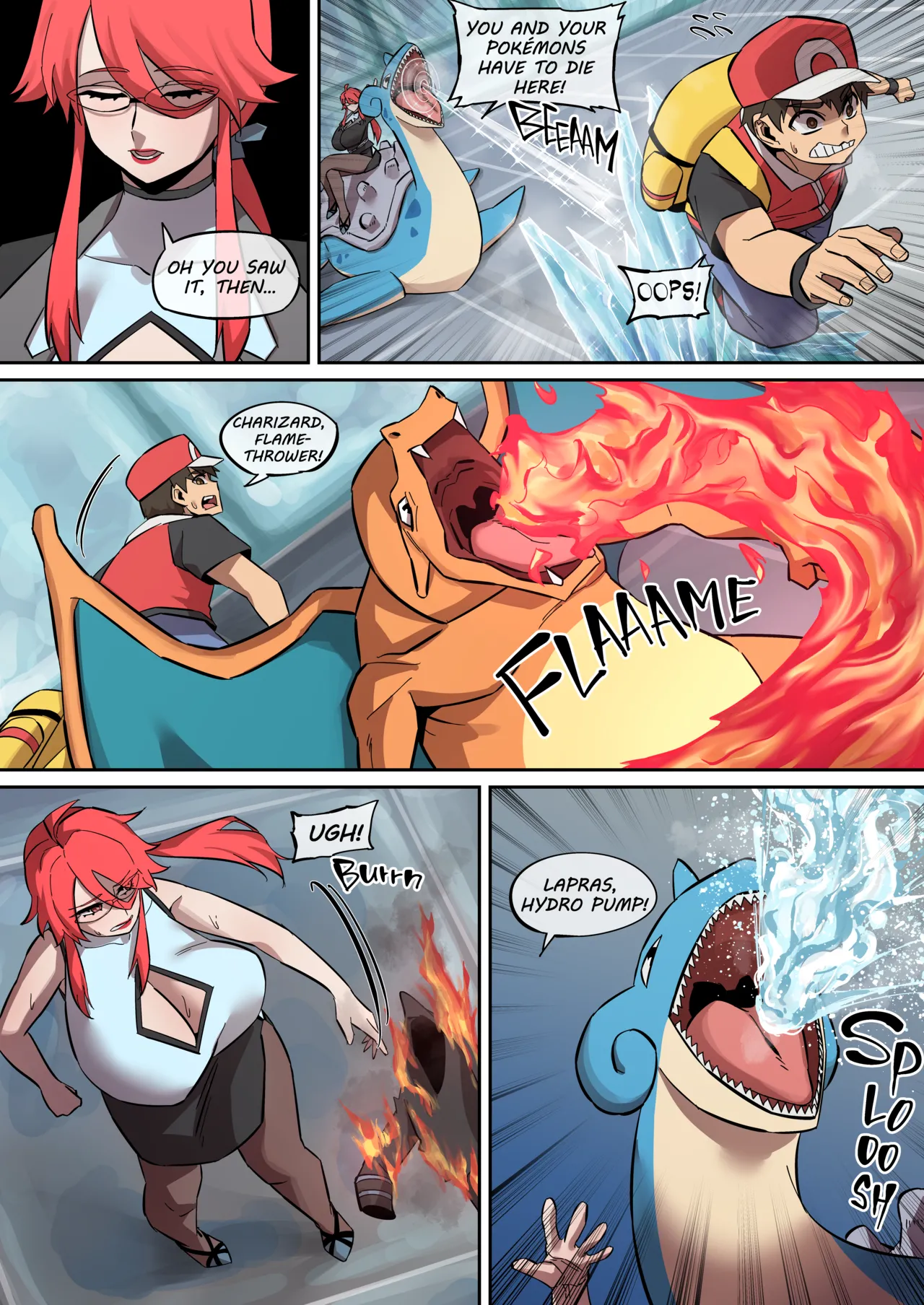 PokéMAN Report Red 11 page 8 full