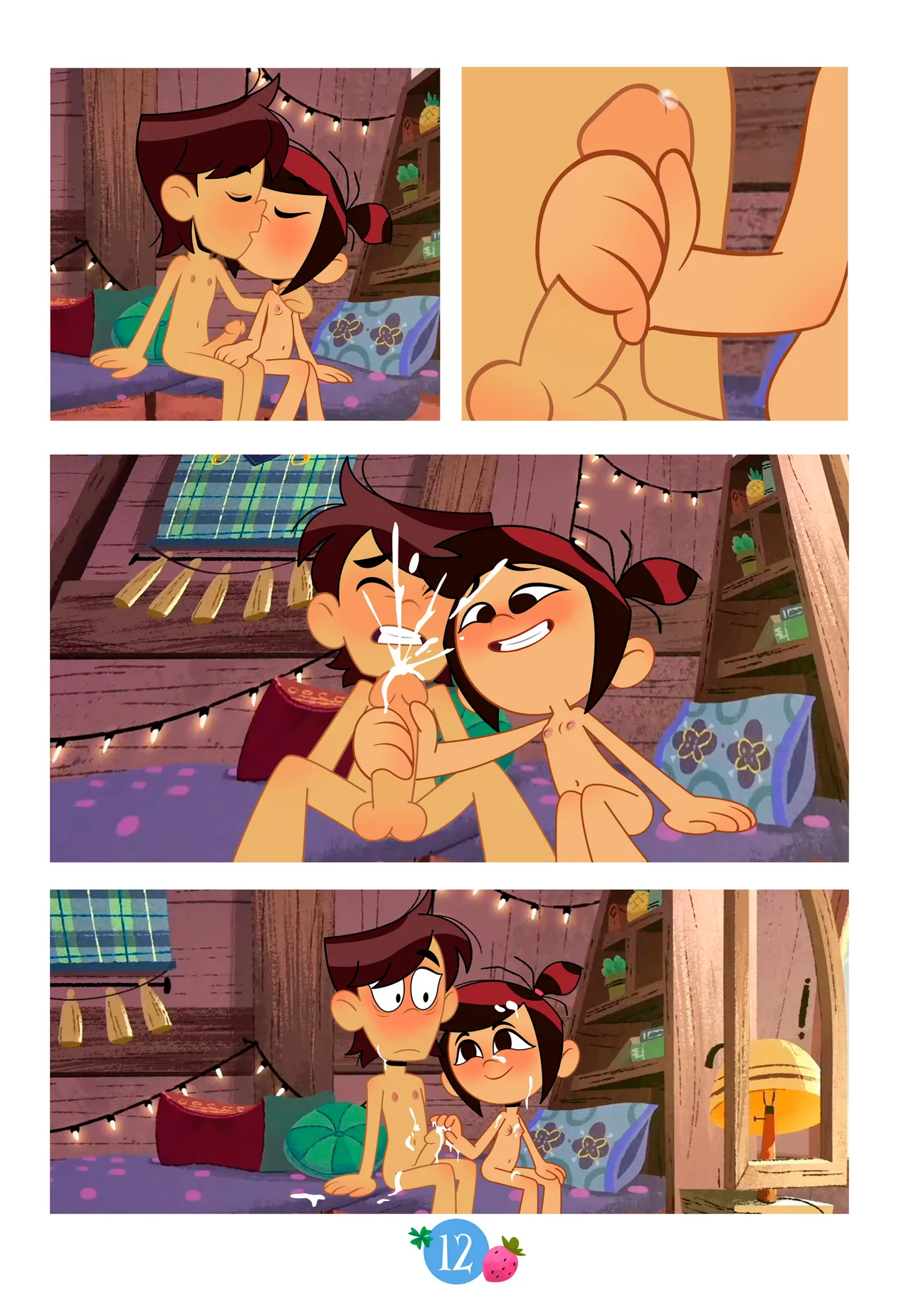 Molly & Ollie en "Estudiándonos" page 12 full
