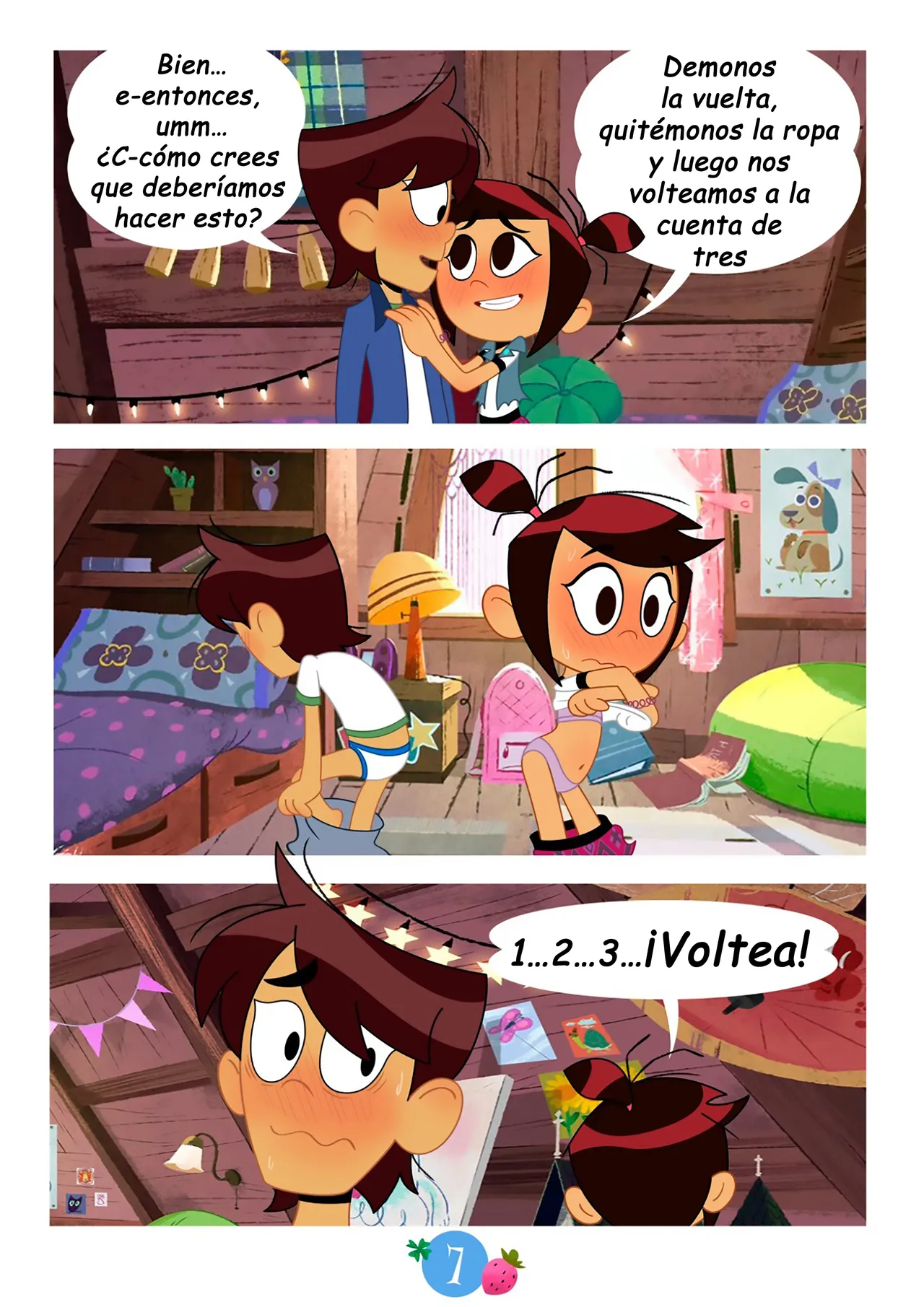 Molly & Ollie en "Estudiándonos" page 7 full