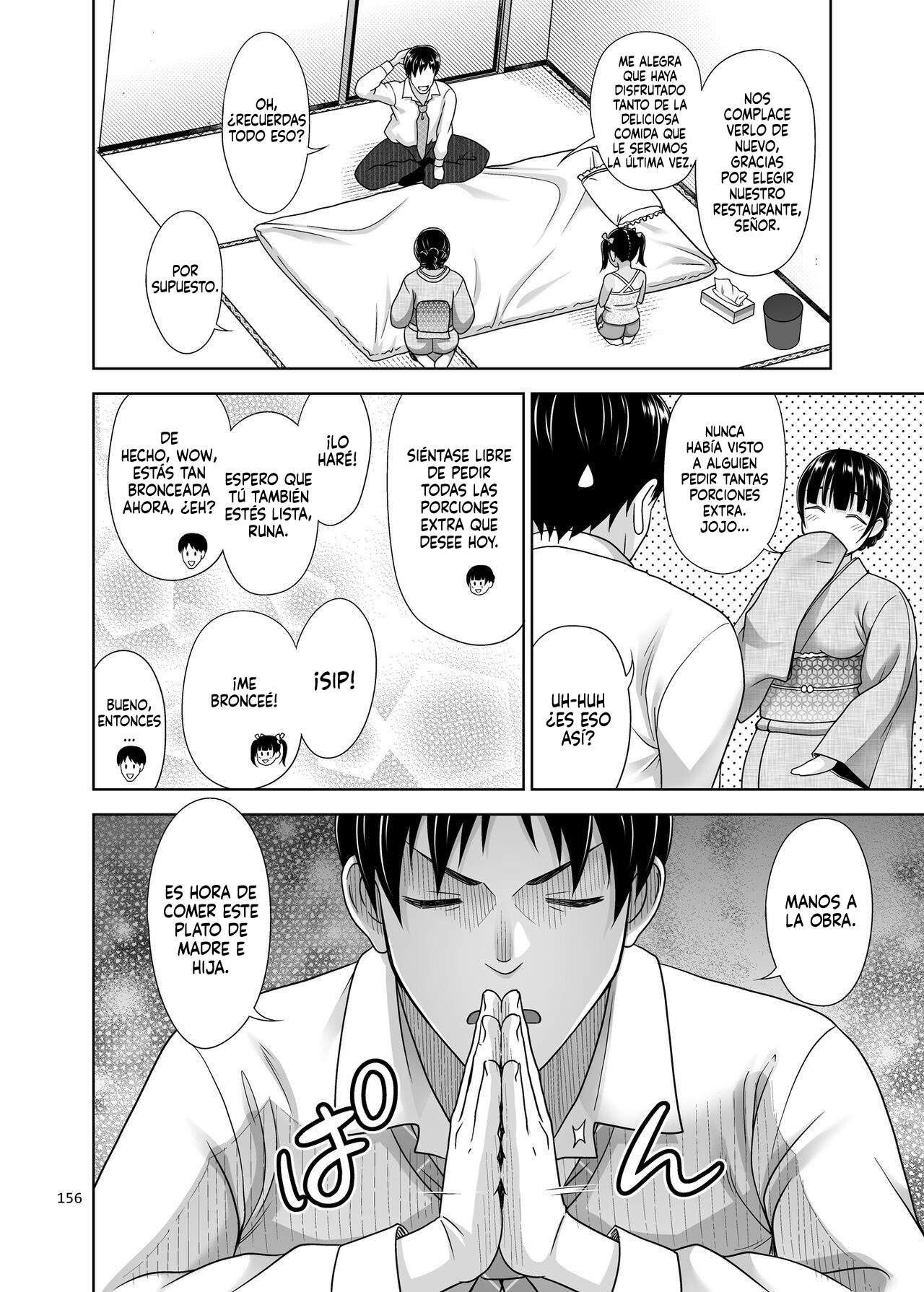 Oyakodon Itadakimasu｜Una Muestra de Tazón de una Madre y sus Dos Hijas page 7 full